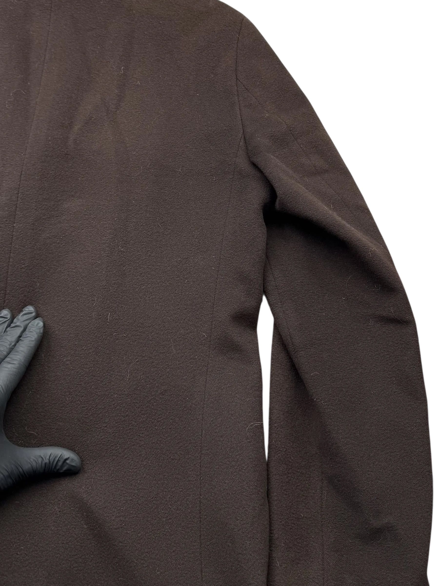 Hugo Boss Hugo Boss Vintage Distressed Wool Coat(V38) Size US S / EU 44-46 / 1 - 17 Thumbnail