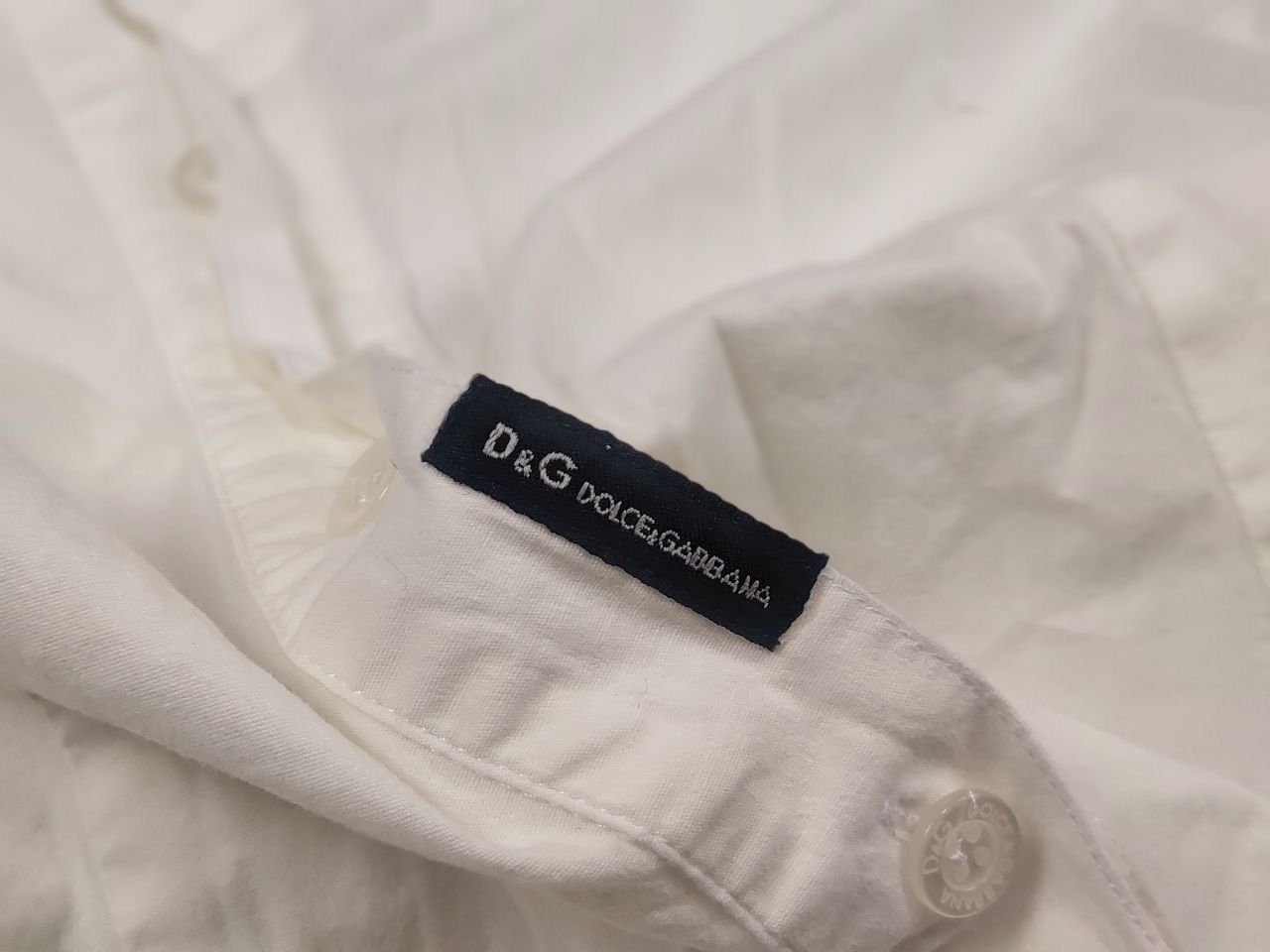 Dolce & Gabbana Vintage 90's Dolce & Gabbana elastic Long sleeve shirt Size S / US 4 / IT 40 - 9 Thumbnail