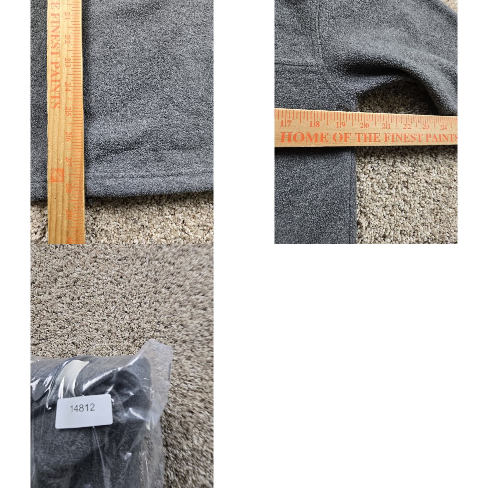 Adidas VINTAGE adidas Fleece Jacket Sweatshirt Small Mens Gray Long Sleeve 1/4 Zip Size US S / EU 44-46 / 1 - 8 Thumbnail