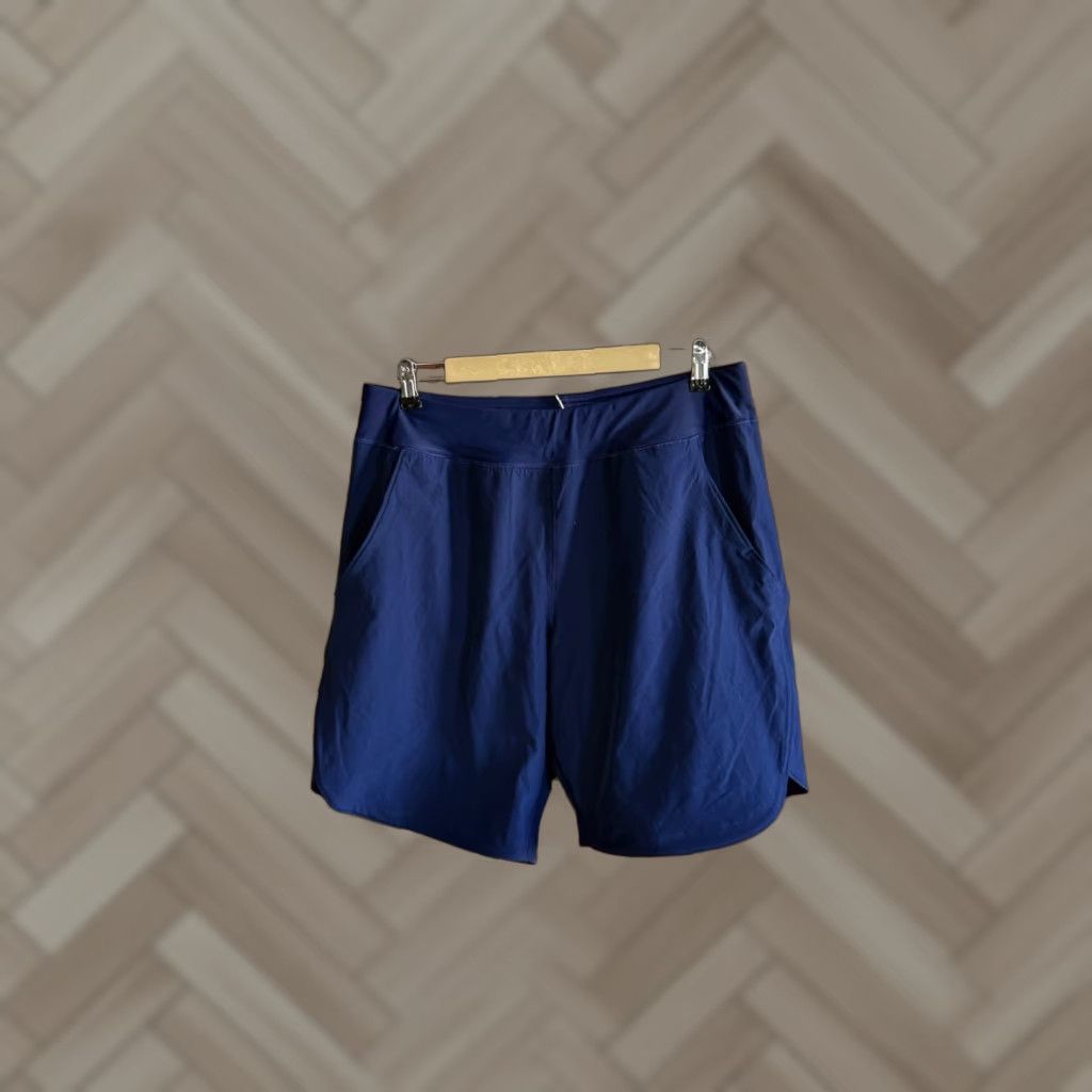 Lands' End Lands' End Womens Swim Bottoms Shorts Lined Outdoor Size 14 Blue - Regular Bottoms, 14, Womens, Outdoor, Swim Shorts, Blue, Lined, Lands' End Size 36" / US 14 / IT 50 - 1 Thumbnail