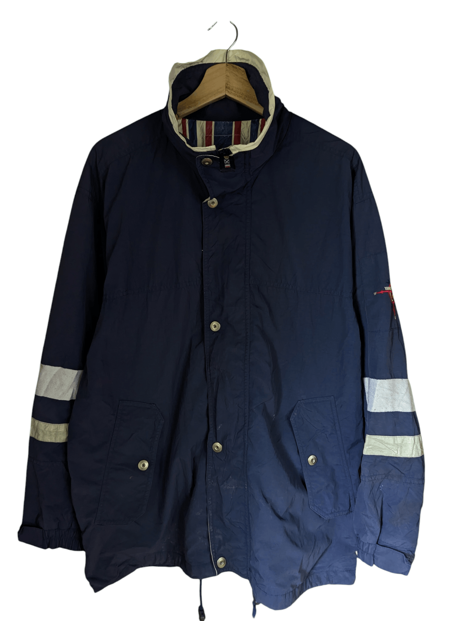 Japanese Brand YAMAHA MARINE FULL ZIPPER JACKET Size US M / EU 48-50 / 2 - 1 Thumbnail