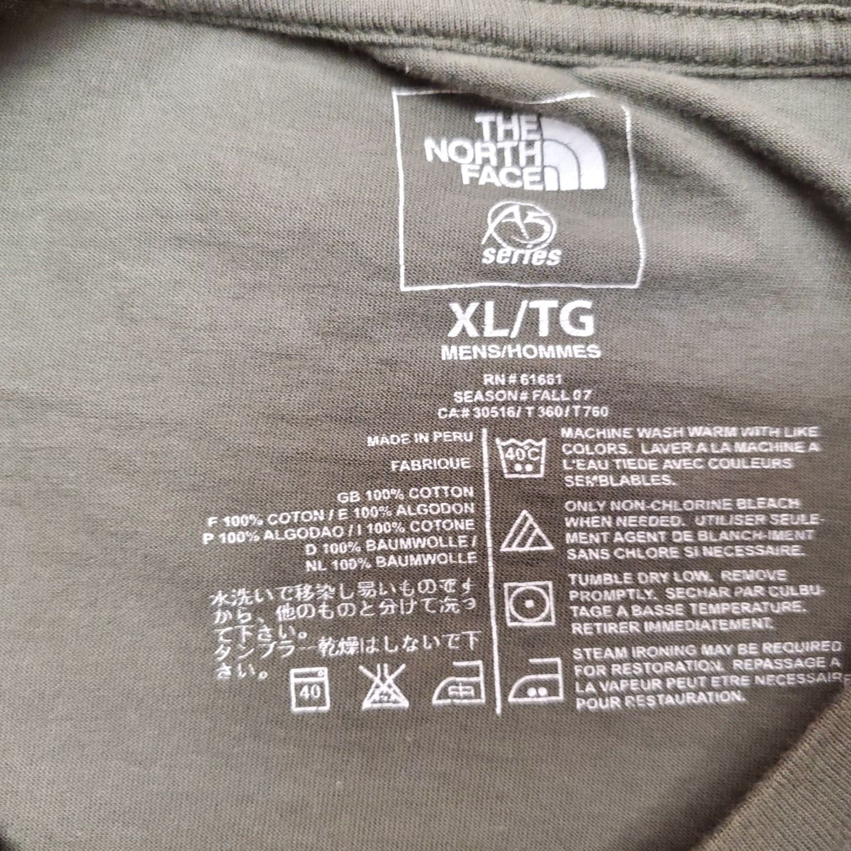The North Face VINTAGE The North Face Shirt Mens XL Green Long Sleeve Crewneck Outdoor TEE Size US XL / EU 56 / 4 - 4 Thumbnail
