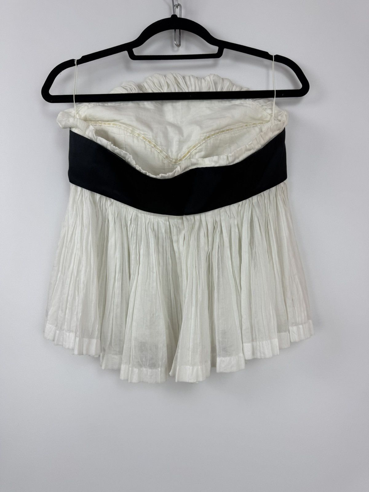 Chanel Chanel pleated top sleeve less corset Women’s size 40 Size M / US 6-8 / IT 42-44 - 2 Thumbnail