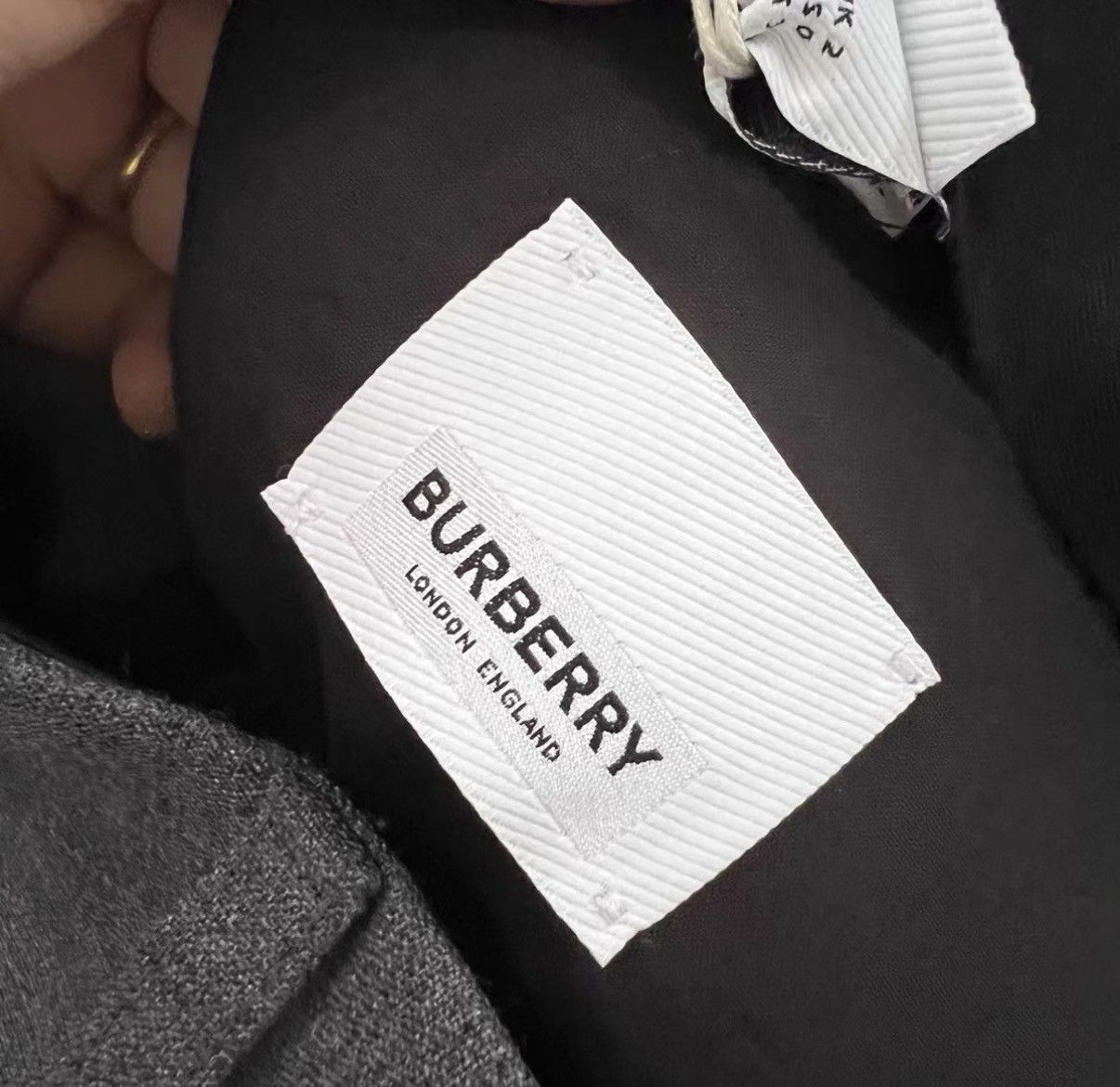 Burberry Burberry Charcoal Grey Casual Pants J41 Size 24" / US 00 / IT 34 - 3 Thumbnail