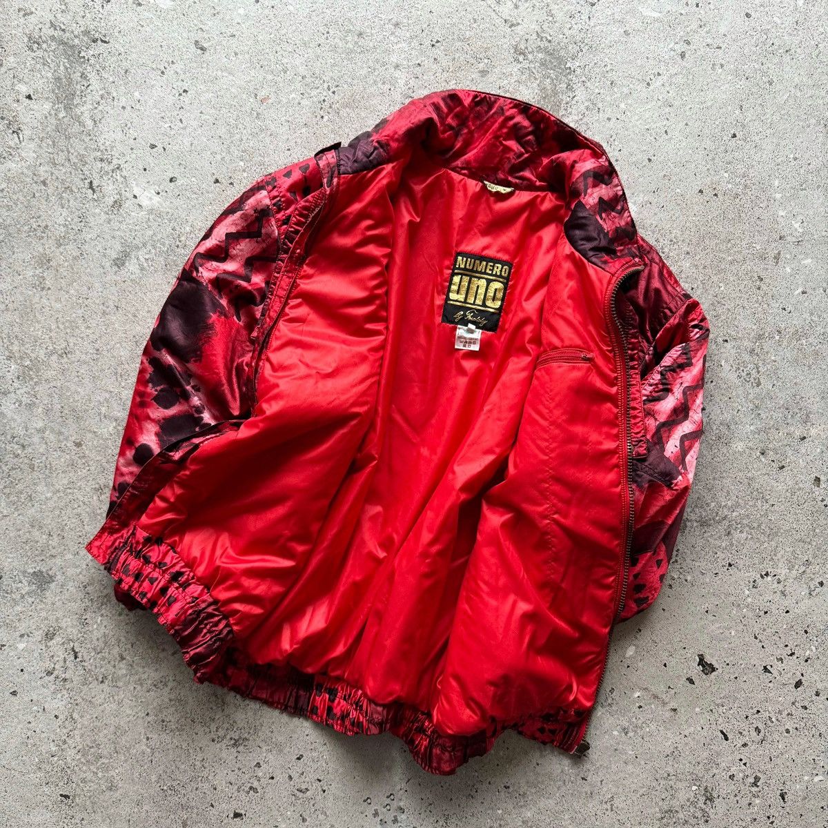 Other Numero Uno Retro Ski Jacket Red Patterned Vintage Snow Size US XL / EU 56 / 4 - 4 Thumbnail
