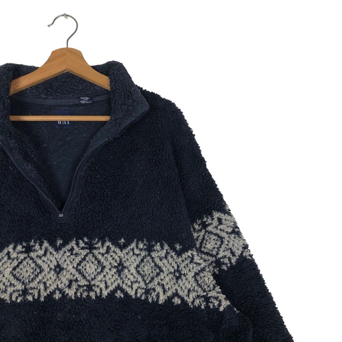 Japanese Brand 🔥90’s Vintage Sweatshirt Pull Over Gap Navajo Aztec Design Size US XL / EU 56 / 4 - 6 Thumbnail