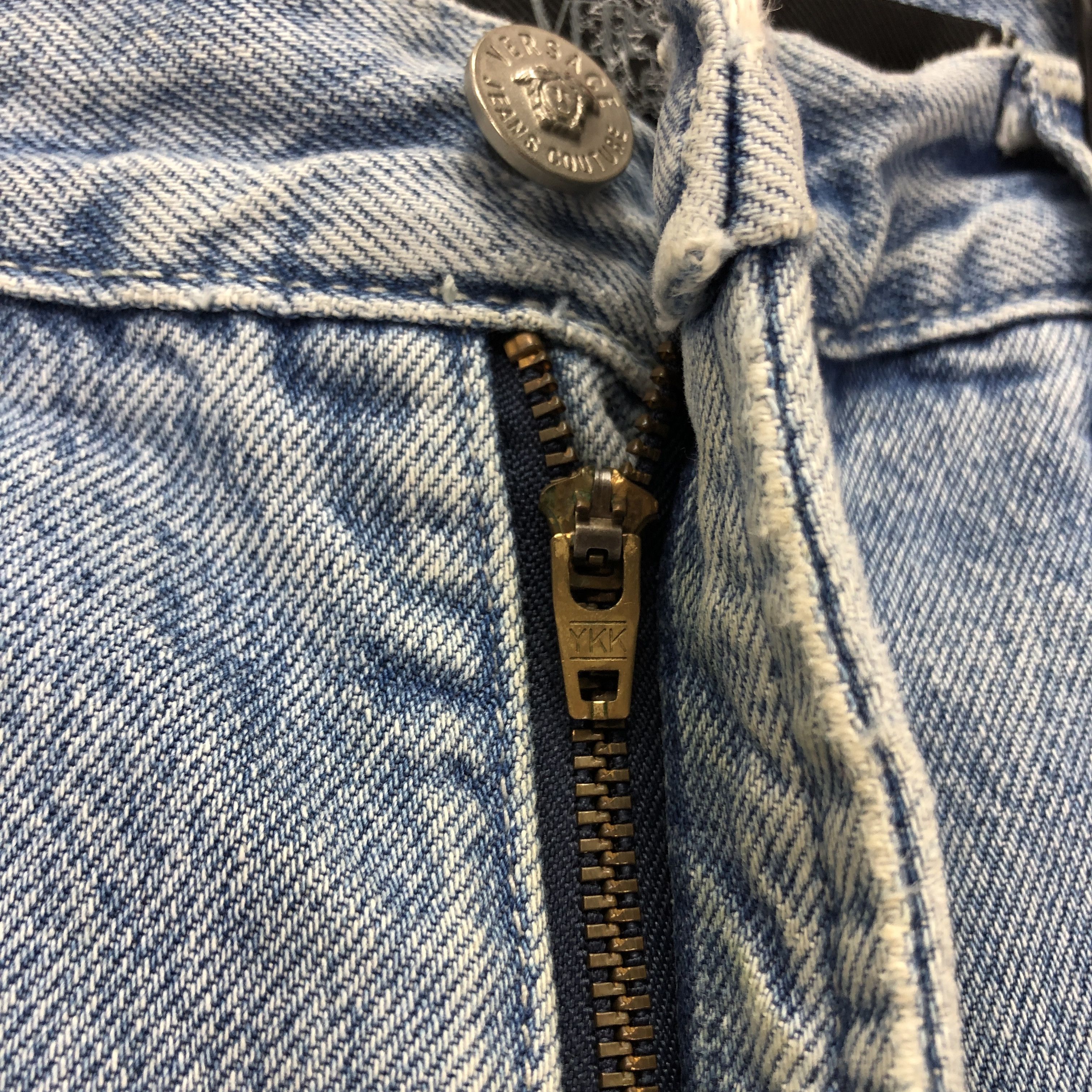 Versace VERSACE Medusa Washed Denim Jeans #1055/AK Size US 36 / EU 52 - 6 Thumbnail