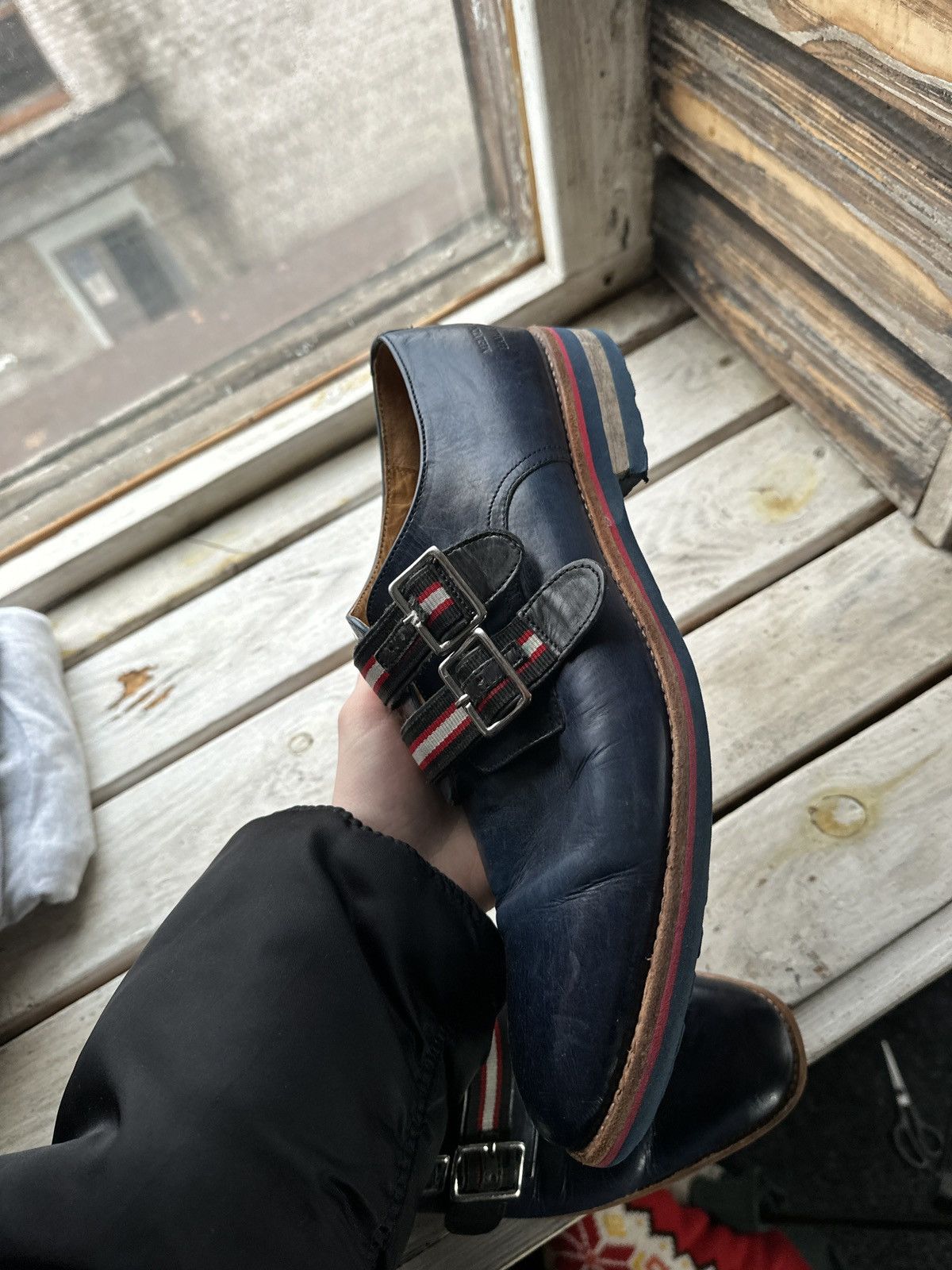 Melvin & Hamilton LUXURY 🚨 MELVIN & HAMILTON VNTG SHOES MEN BLUE LUXURY RARE Size US 10.5 / EU 43-44 - 11 Thumbnail