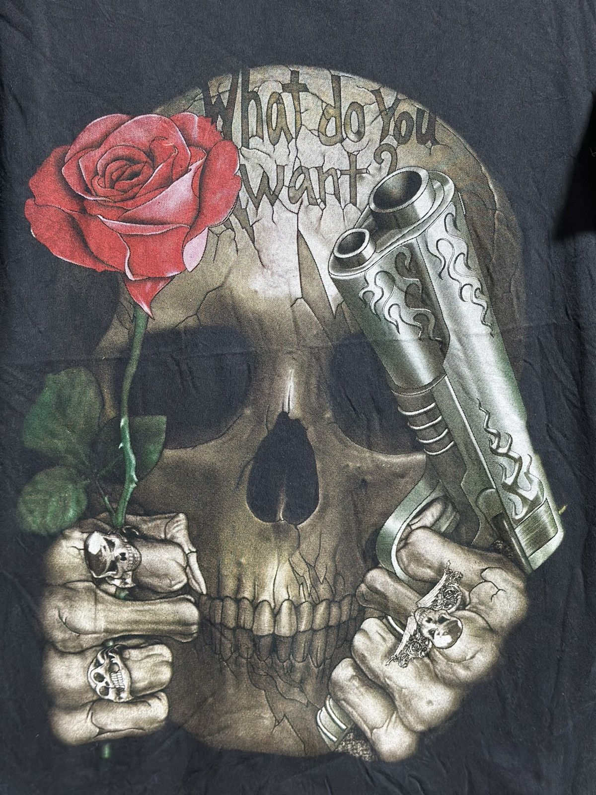 Band Tees × Vintage Vintage What Do You Want Faded Tee Size US M / EU 48-50 / 2 - 2 Thumbnail