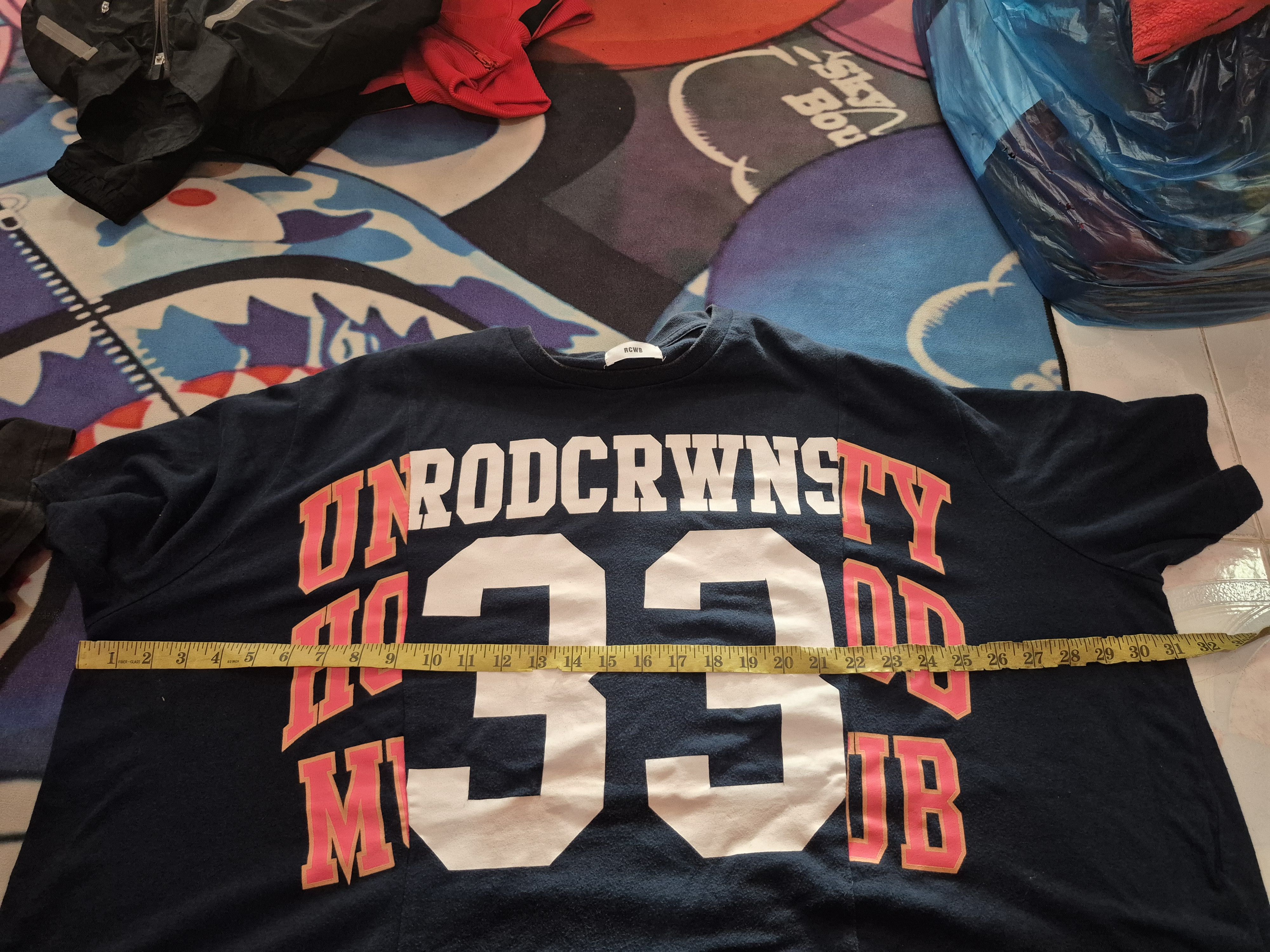 Japanese Brand 🔥 Rodeo Crowns RCWB Multi Cuts Tee Size US XXL / EU 58 / 5 - 8 Thumbnail