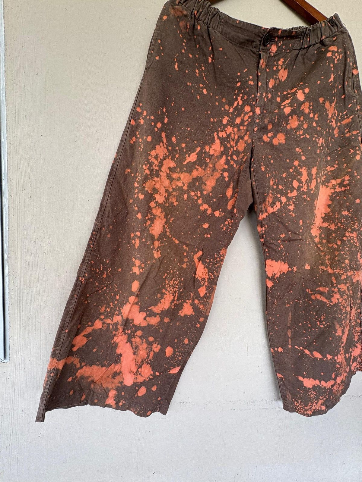 Issey Miyake Issey Miyake Plantation Wide Pant Biggi Acid Washed Custom Size US 31 - 2 Thumbnail