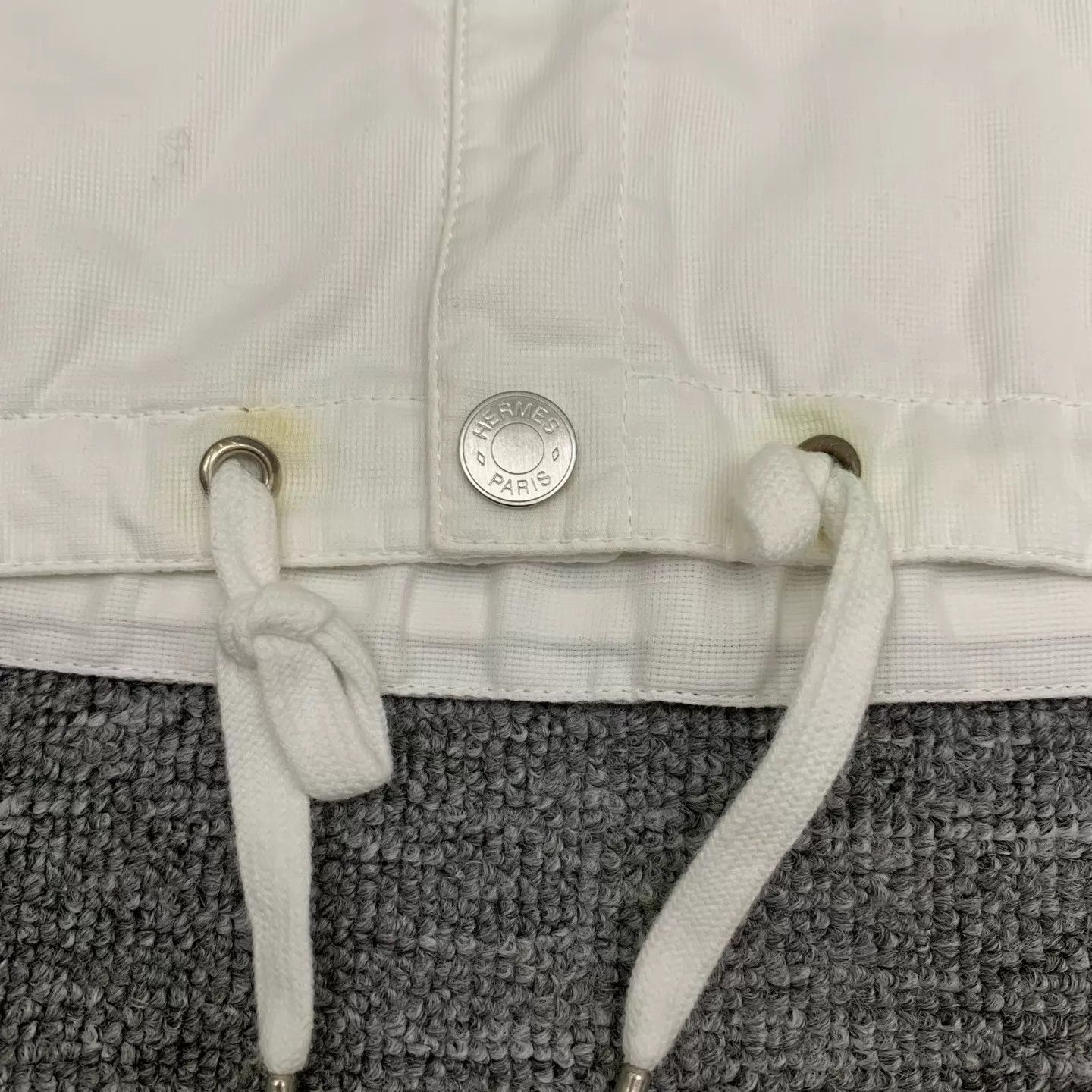 Hermes Hermès White Lightweight Shirt Jacket 52 95 New Size US L / EU 52-54 / 3 - 7 Thumbnail