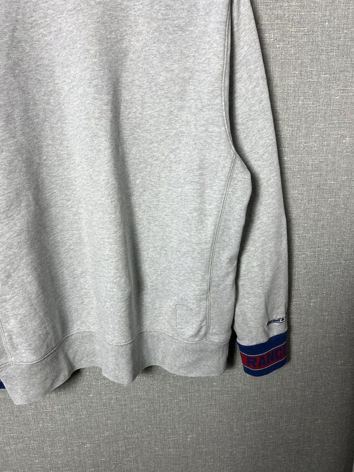 Mitchell & Ness × Vintage Rare Vintage NHL New York Rangers Big Logo Sweatshirt Size US L / EU 52-54 / 3 - 14 Thumbnail