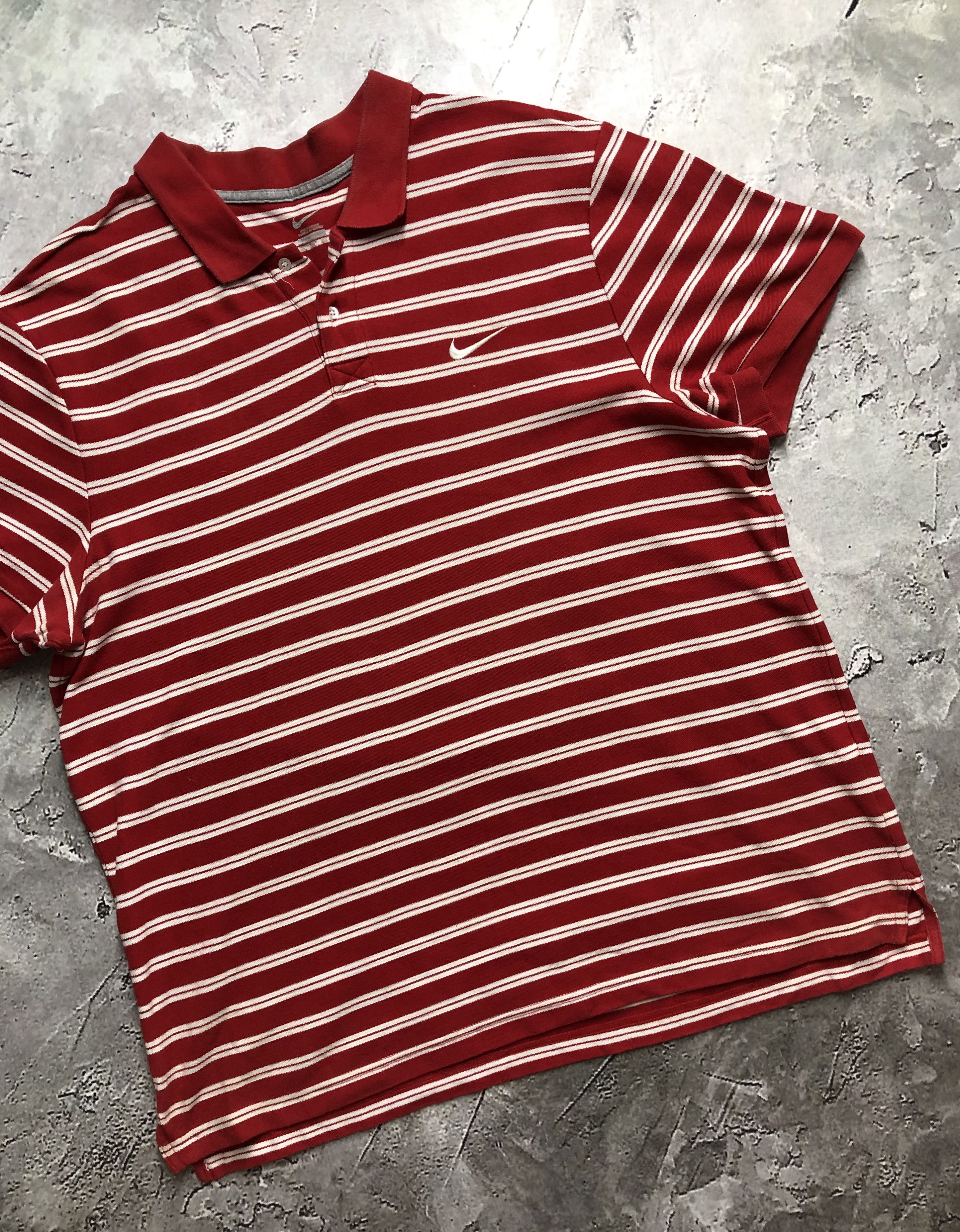 Nike Nike Vintage Polo T-Shirt Size US XXL / EU 58 / 5 - 3 Thumbnail