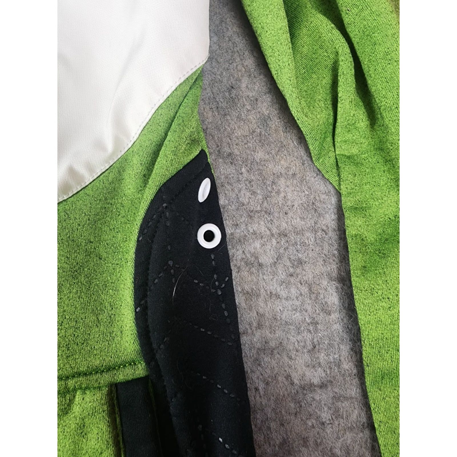 Vintage Picture Organic Lightweight Jacket Hood Green L Full Zip Dry Fit Women’s Size L Size L / US 10 / IT 46 - 4 Thumbnail