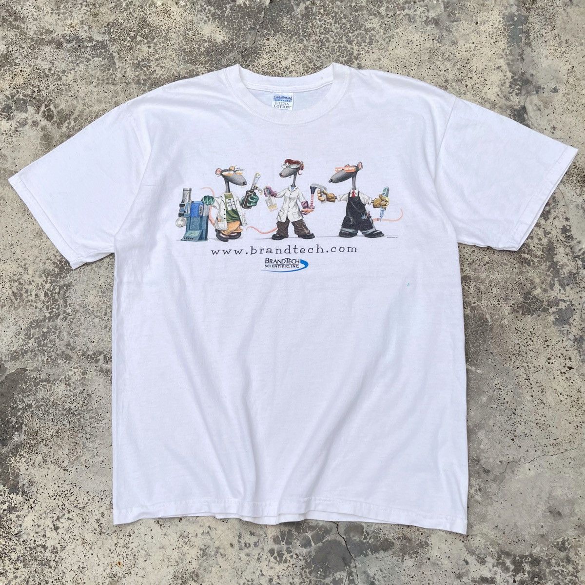 Vintage Vintage Y2K Duck Co Brandtech Scientific Nice Print Out Size US L / EU 52-54 / 3 - 1 Thumbnail