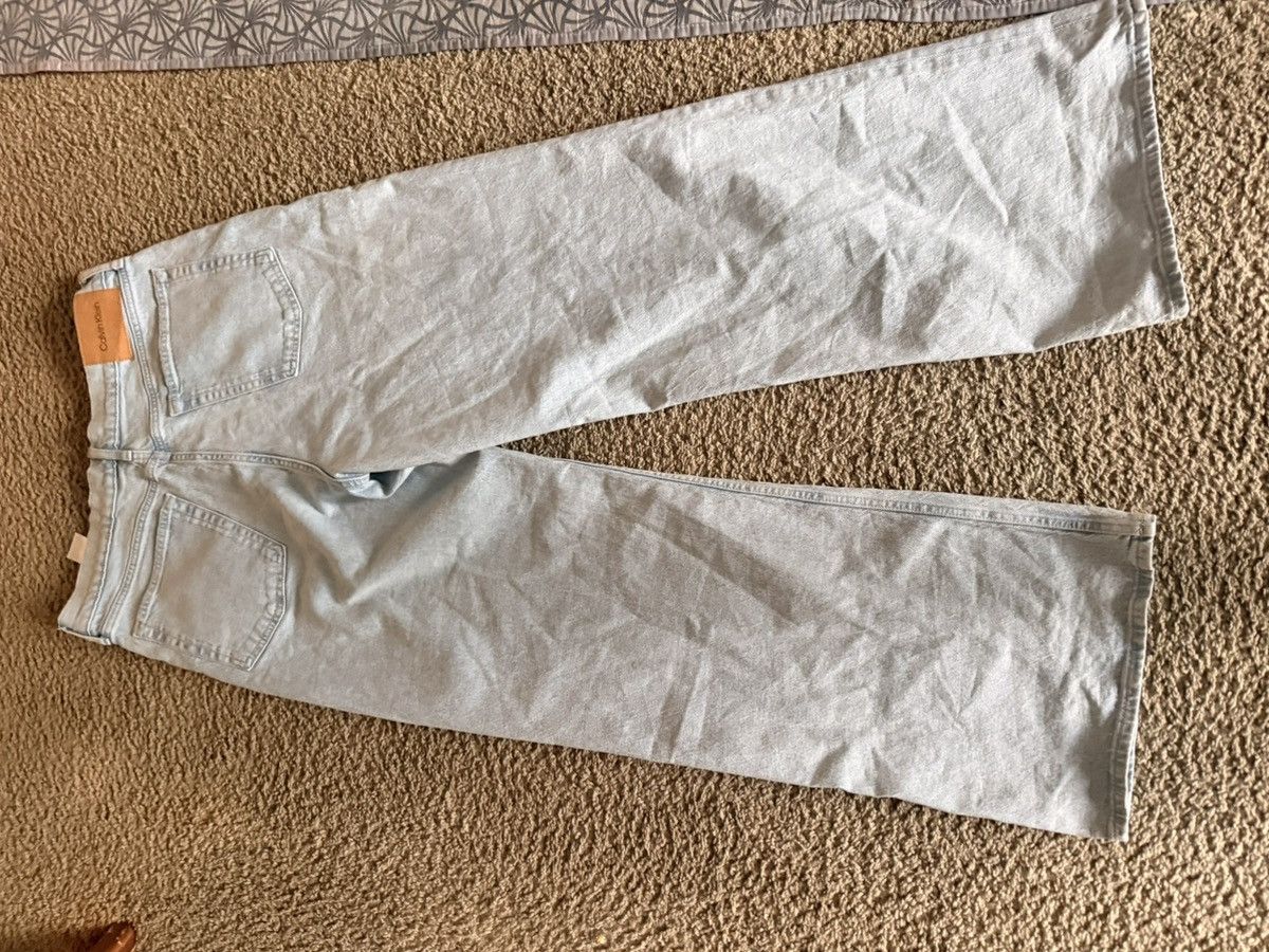 Calvin Klein Calvin Klein Ultra-High Wide Leg Jeans Size US 34 / EU 50 - 3 Thumbnail