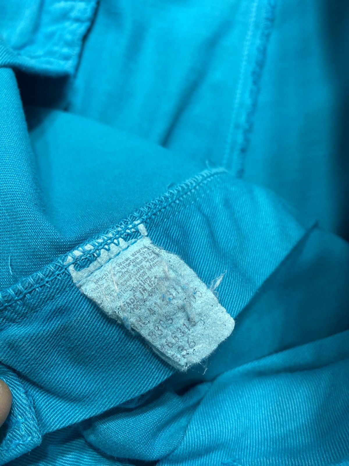 Polo Ralph Lauren 80’s Vintage Polo Ralph Lauren Aqua Blue Chino Shorts Size US 36 / EU 52 - 3 Thumbnail