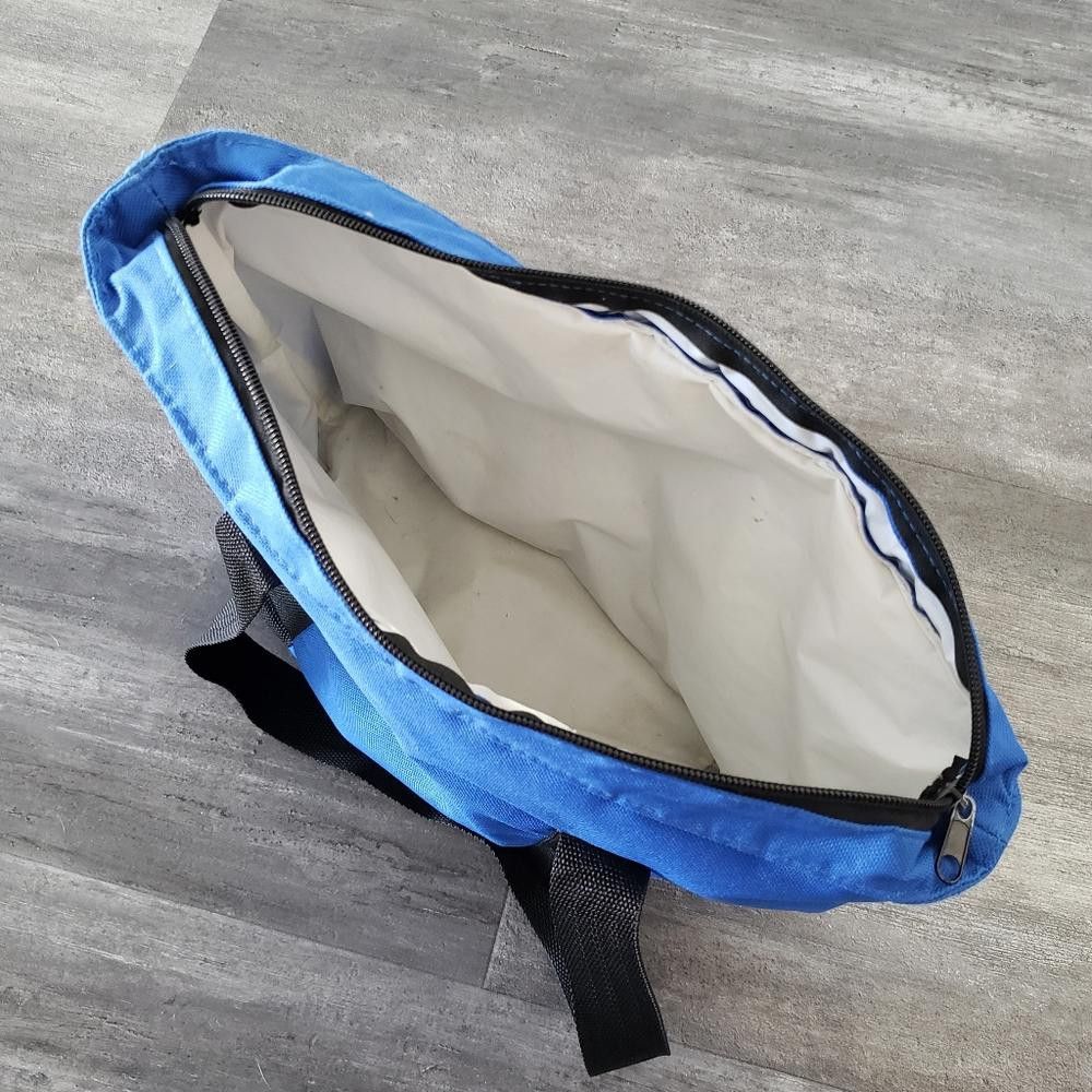 Designer Blue Black Basic Cooler Tote Bag Size ONE SIZE - 3 Thumbnail