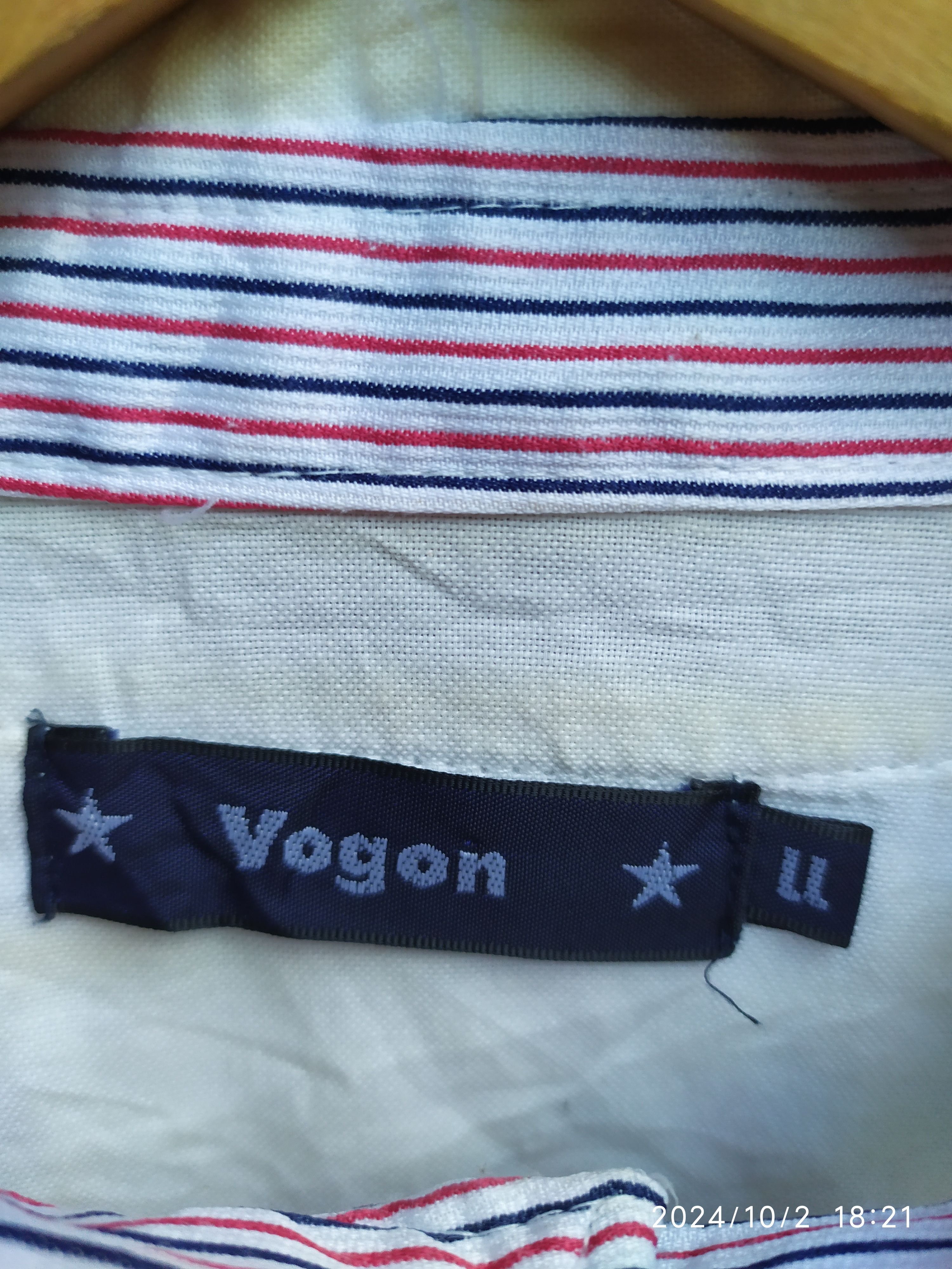 If Six Was Nine × Japanese Brand × Le Grande Bleu (L.G.B.) VintageJapanese Vogon Double Layered Shirt Size US L / EU 52-54 / 3 - 6 Thumbnail