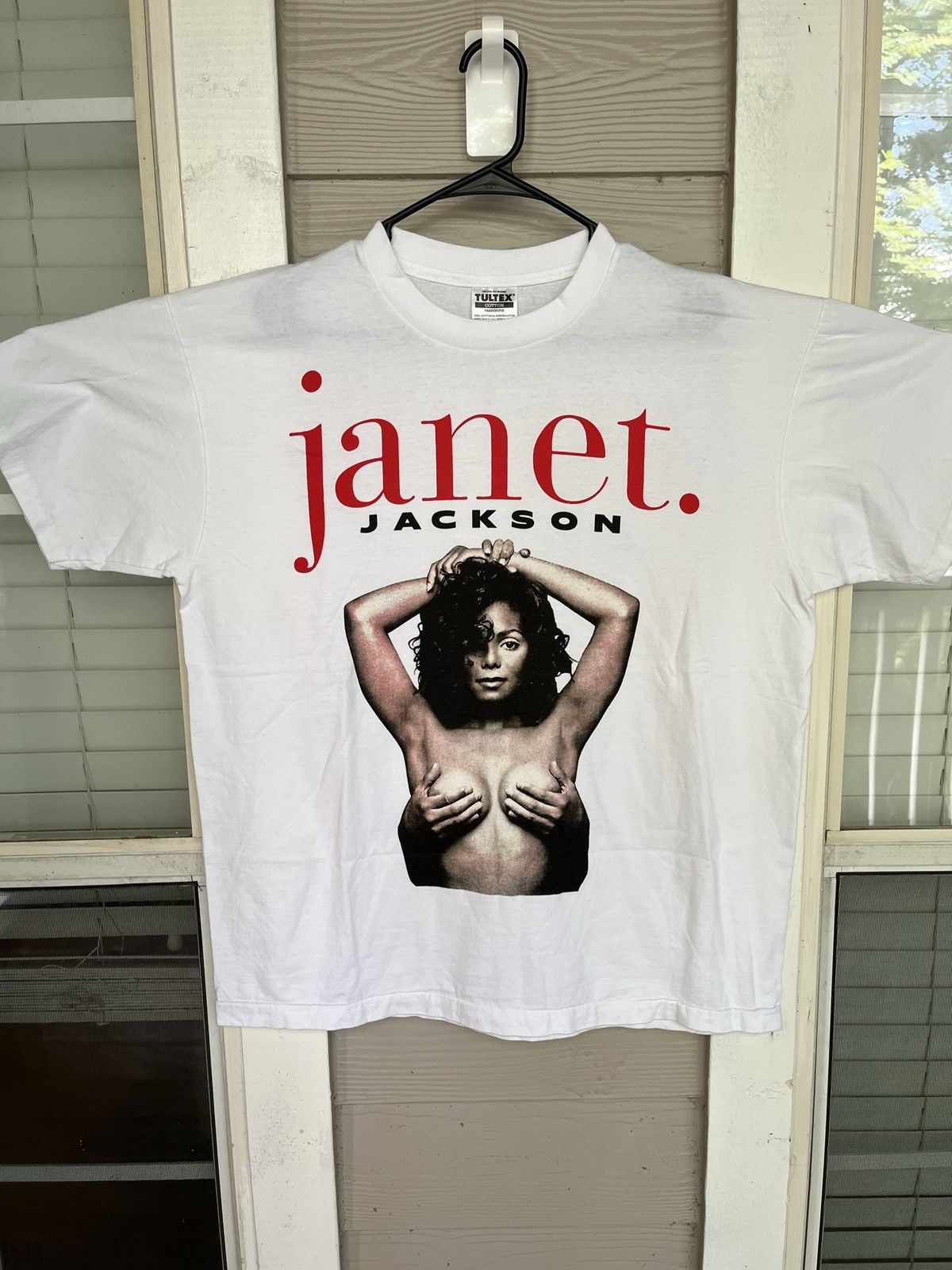 トップス Janet Jackson 90s bootleg tee Bootleg Janet Jackson 90s Single Stitch Band Music Vintage