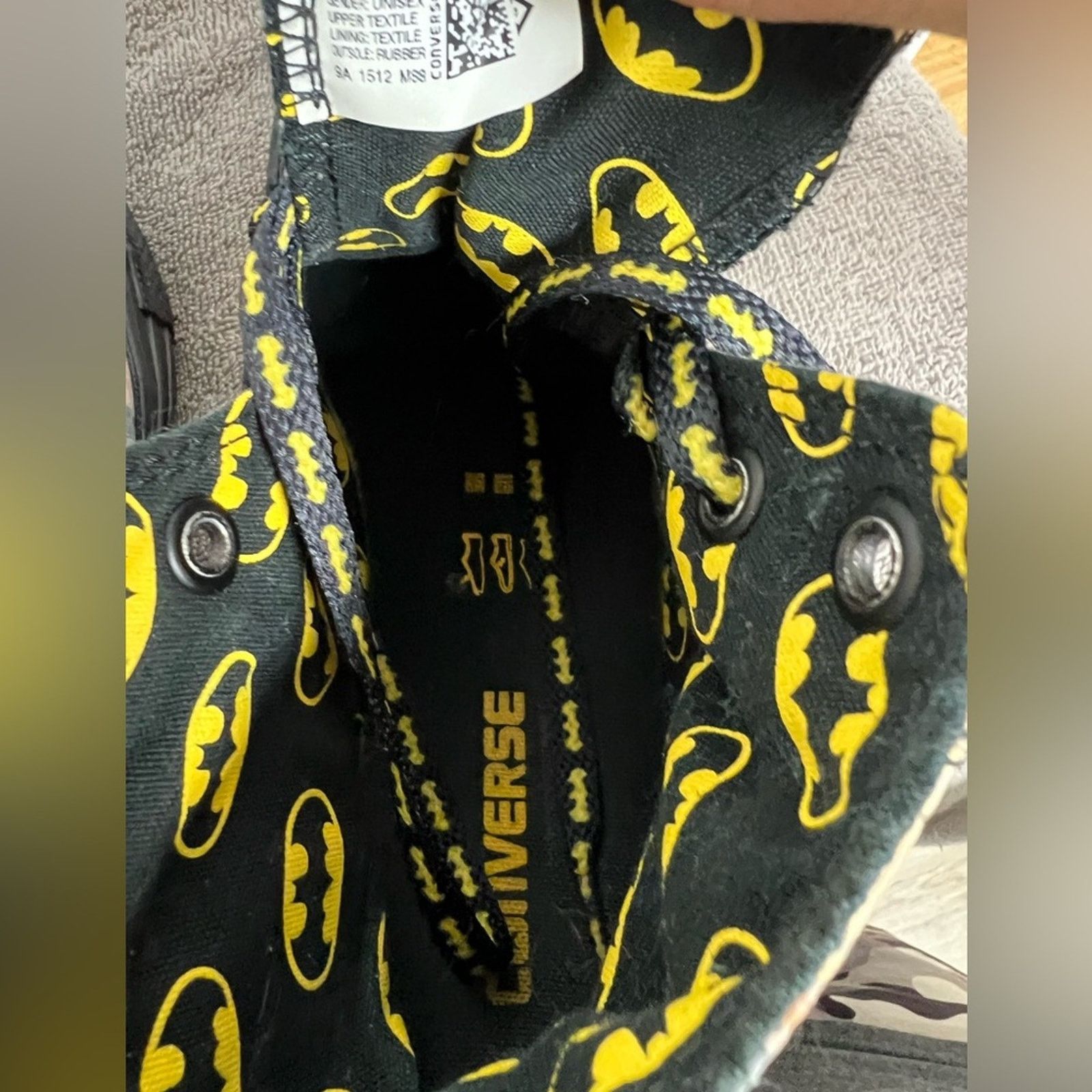 Converse Size 5 Men’s / Women 7 - Converse DC Comics x Chuck Batman Size US 7 / IT 37 - 9 Thumbnail