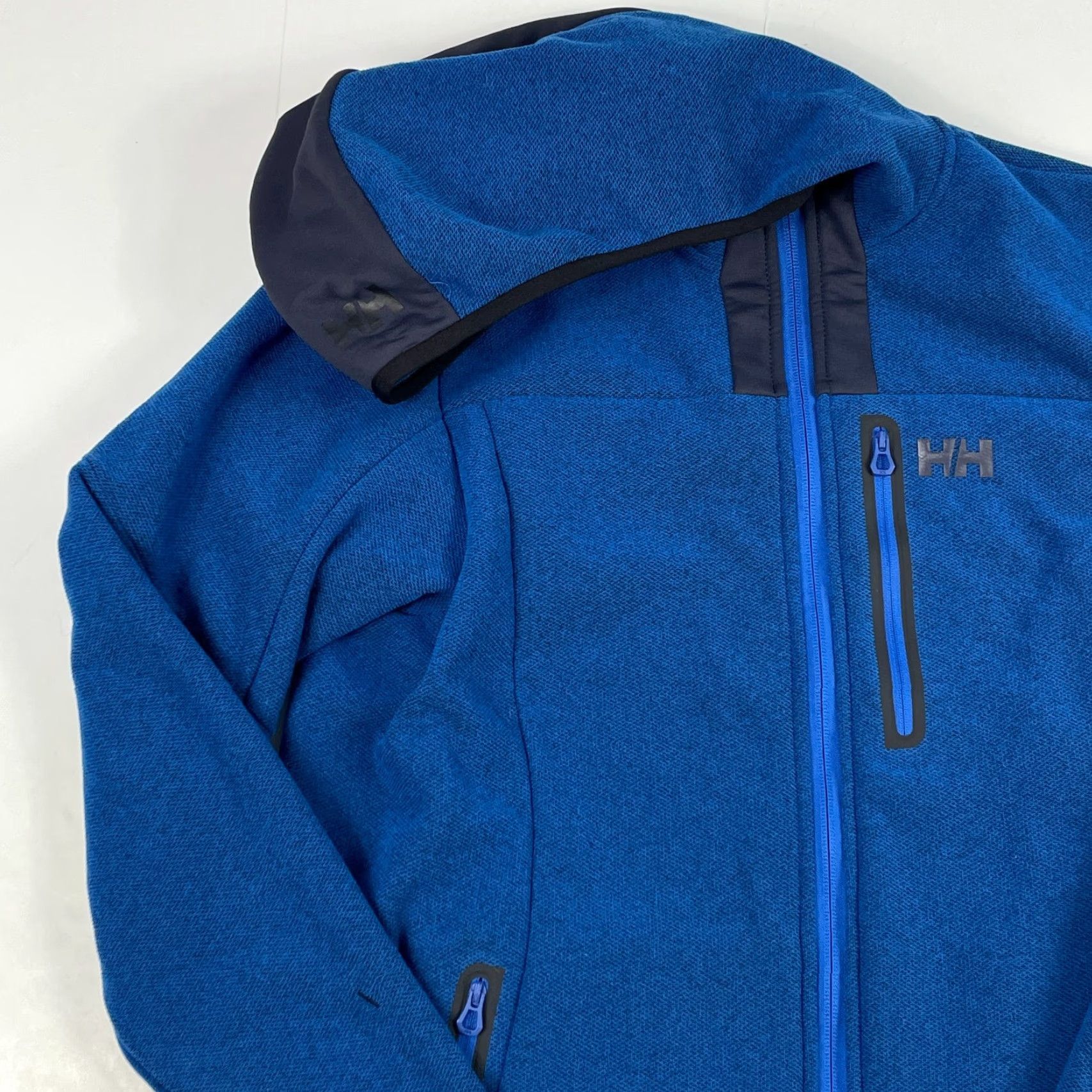 Helly Hansen Helly Hansen Jacket Mens Medium Blue Vanir Fleece Full Zip Hiking Snowboarding Shirt? Size US M / EU 48-50 / 2 - 2 Thumbnail