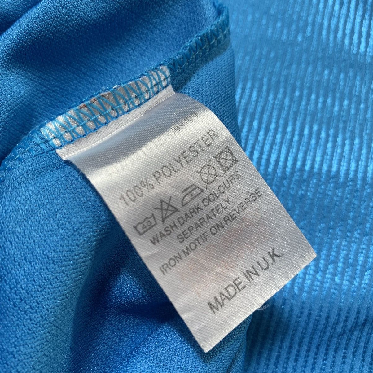 Le Coq Sportif Vtg 90s Le Coq Sportif Manchester City 'EIDOS' Home Jerseys Size US M / EU 48-50 / 2 - 7 Thumbnail