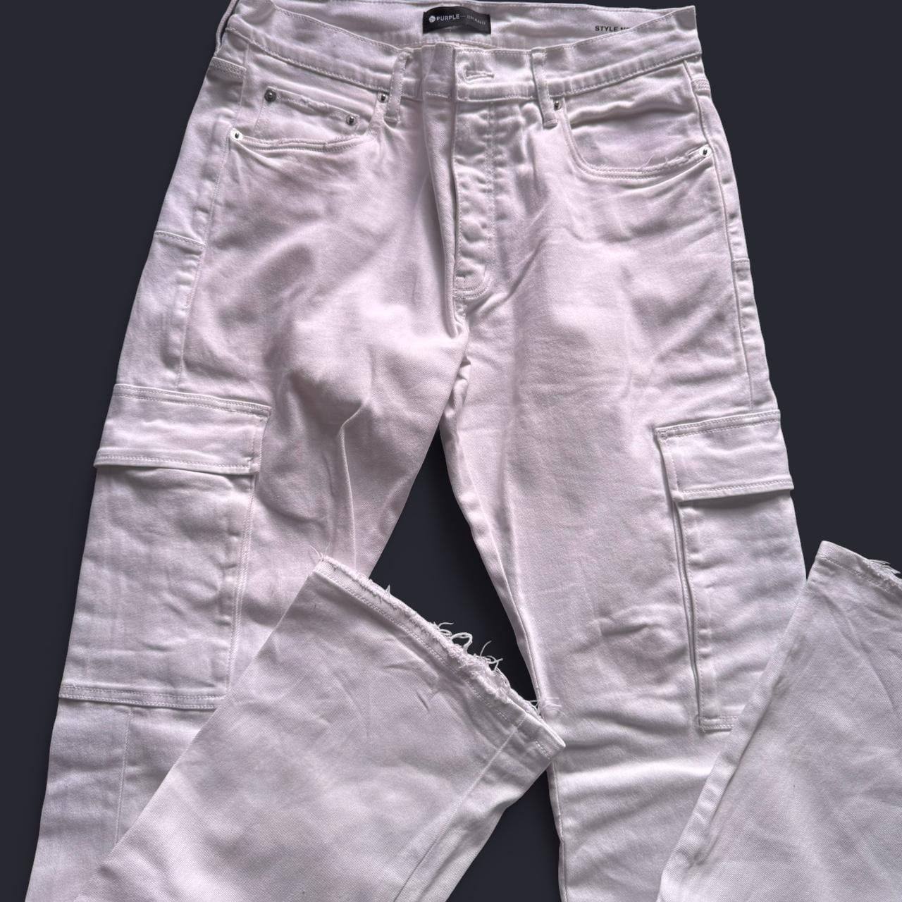 Purple Brand Purple brand excellent condition cargo Jean Size US 34 / EU 50 - 1 Thumbnail