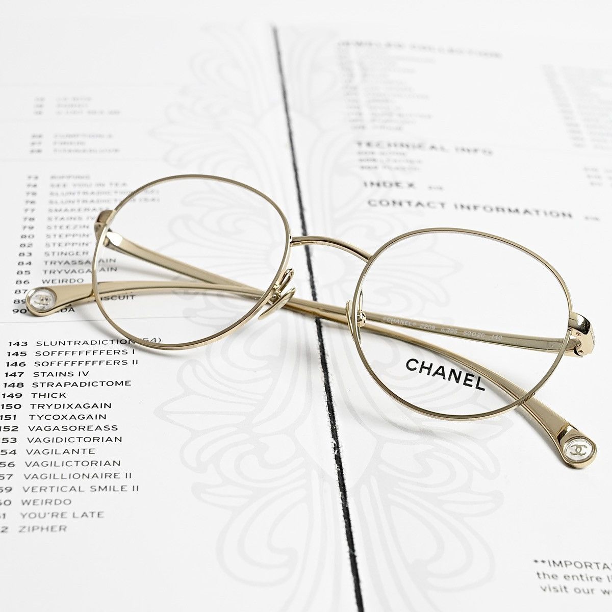 Chanel CHANEL 0CH2209 GLASSES Size ONE SIZE - 9 Thumbnail