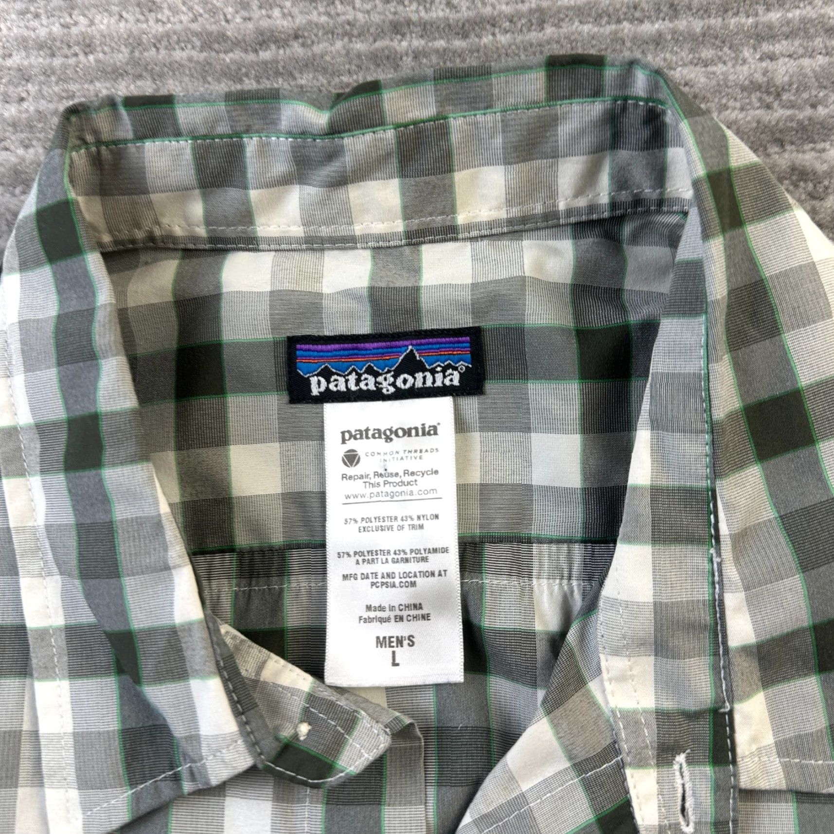 Patagonia Patagonia Shirt Mens Large Green Snap Utility Fishing Outdoor El Ray Size US L / EU 52-54 / 3 - 4 Thumbnail