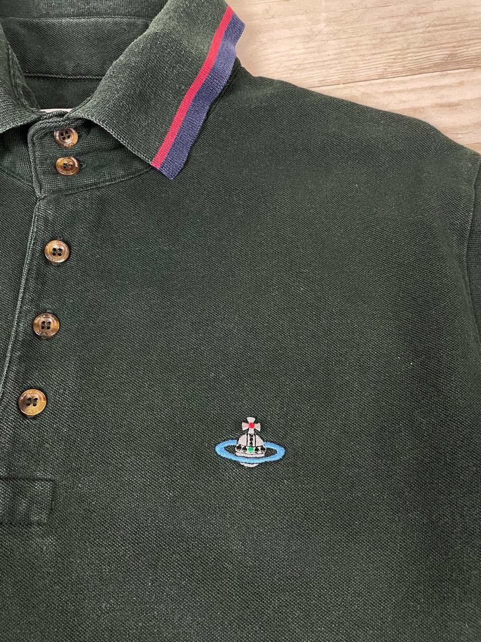 Vivienne Westwood Vivienne Westwood Polo Shirt Orb Basic Luxury Size US L / EU 52-54 / 3 - 3 Thumbnail