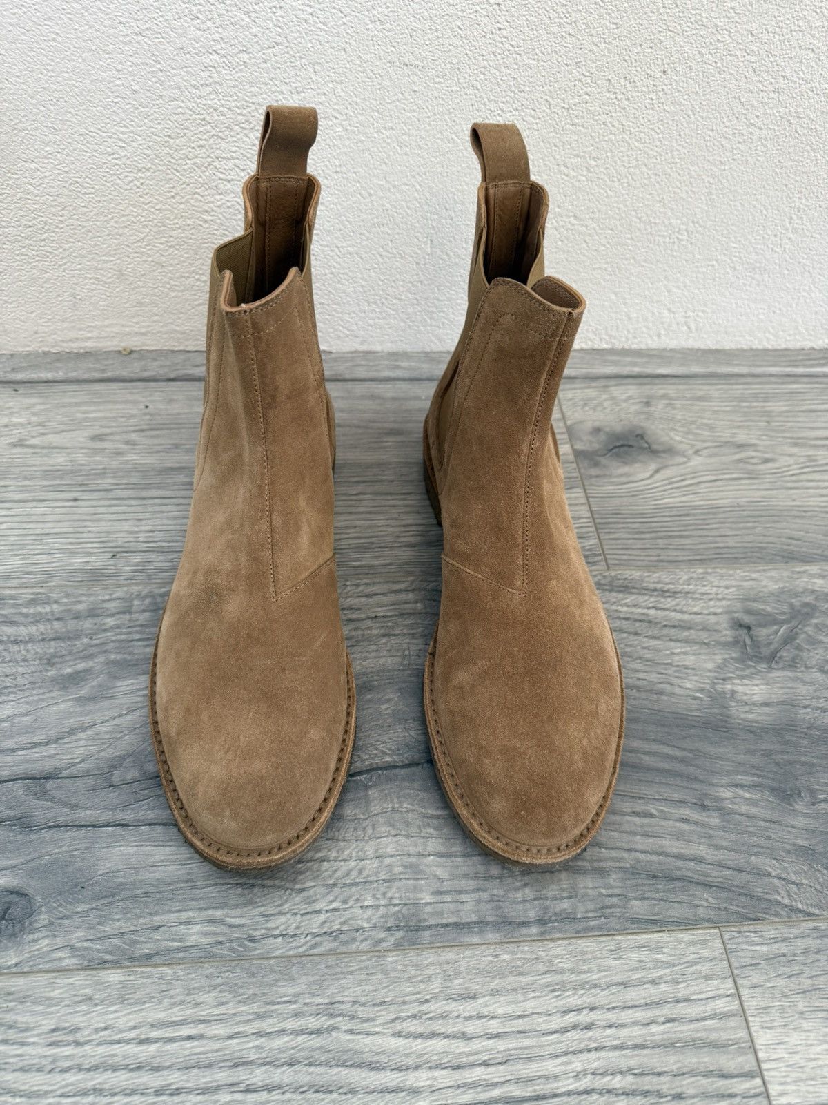 Bottega Veneta Tan Suede Chelsea Boots Size US 8 / EU 41 - 5 Thumbnail