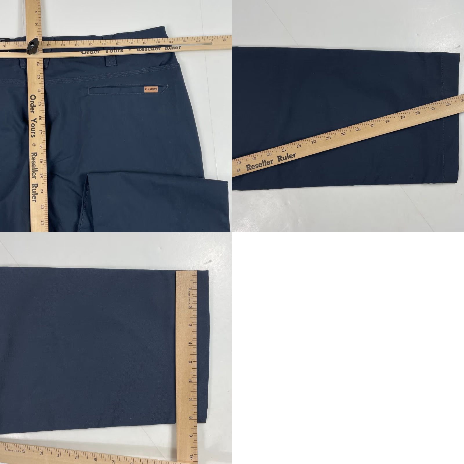 Vintage LAPG Pants Mens 40 x 32 Blue Terrain Flex Chino Straight Leg Workwear Tactical Size US 40 / EU 56 - 9 Thumbnail