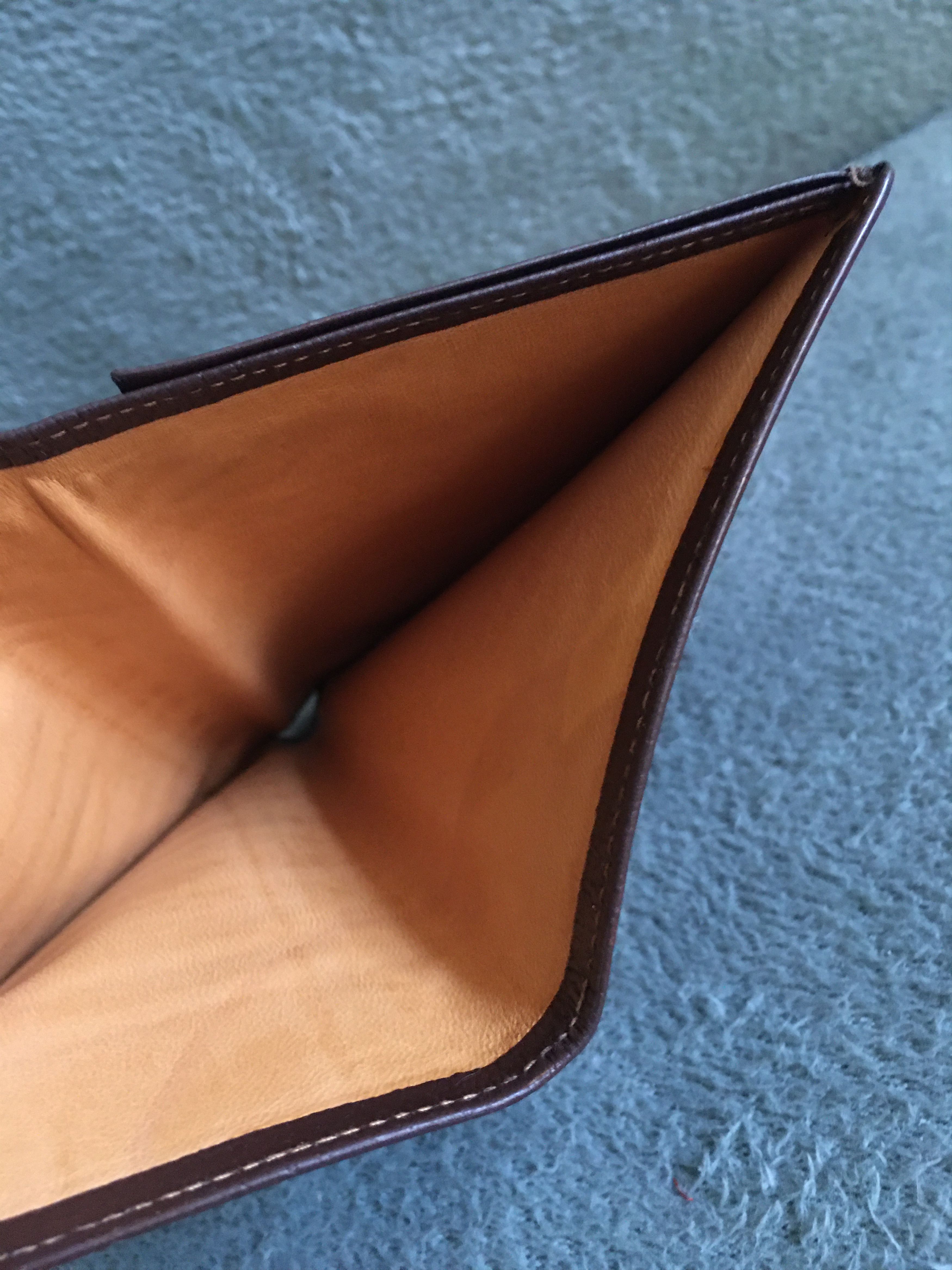 Gucci × Vintage GUCCI Vintage Mens Leather Long Wallet Brown Size ONE SIZE - 9 Thumbnail