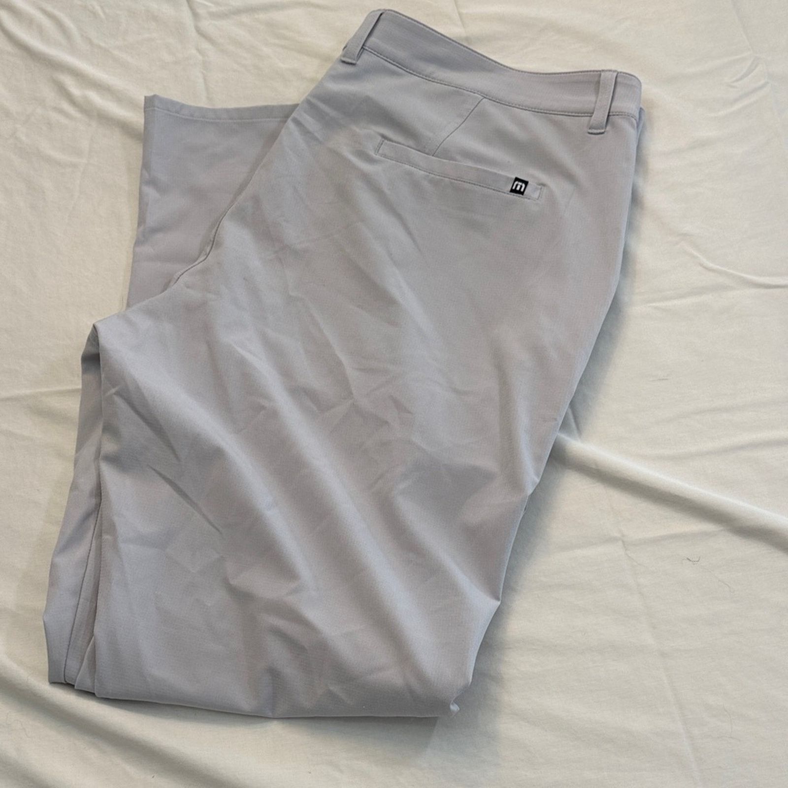 TravisMathew Travis Mathew - Men's Gray Pants - 40/32 EUC Size US 40 / EU 56 - 5 Thumbnail