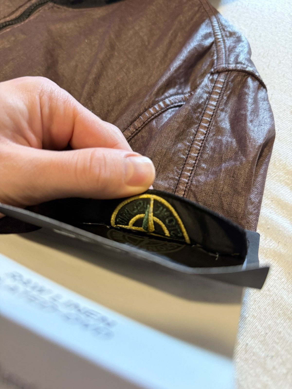 Stone Island Stone island RAW linen plated-ovd Size US M / EU 48-50 / 2 - 3 Thumbnail