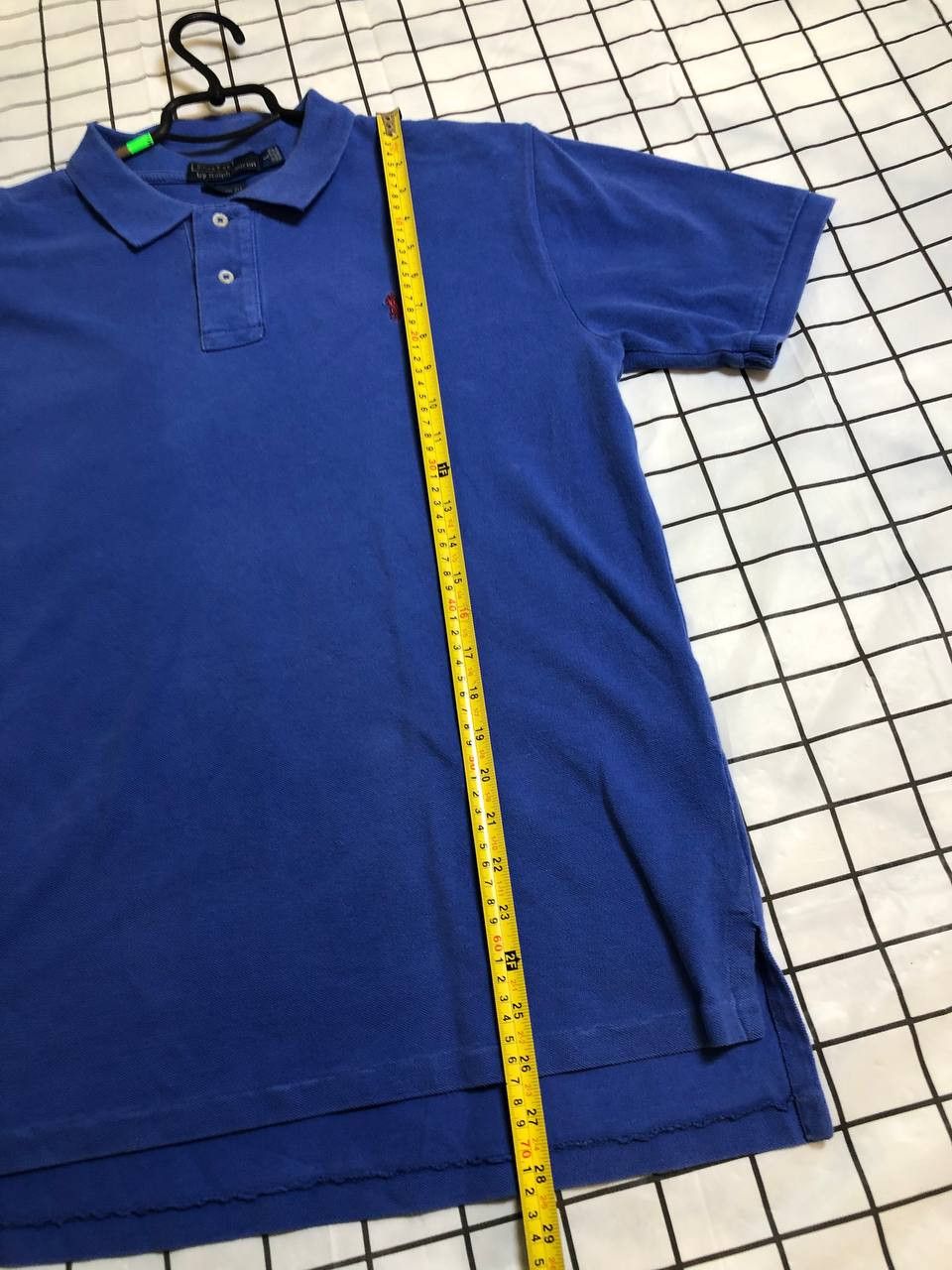 Polo Ralph Lauren Vintage Polo Ralph Lauren Large Blue Custom fit polo Size US L / EU 52-54 / 3 - 8 Thumbnail