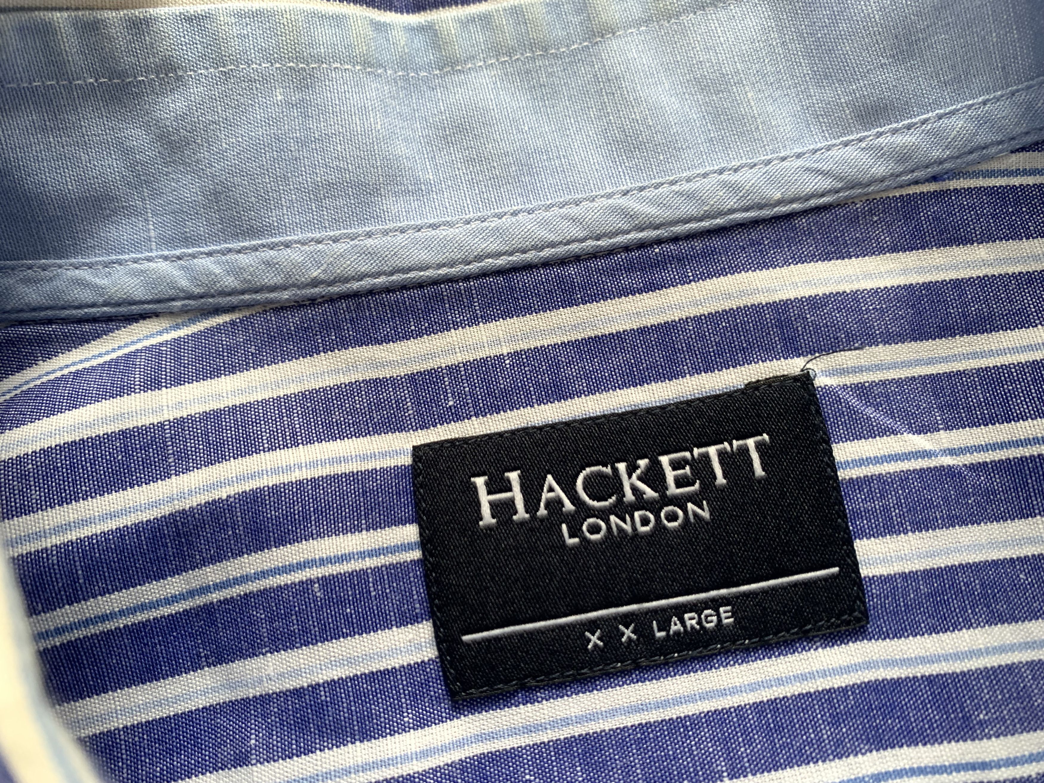 Hackett Hackett London Classic Stripe Long Sleeve Shirt Size US XXL / EU 58 / 5 - 5 Thumbnail