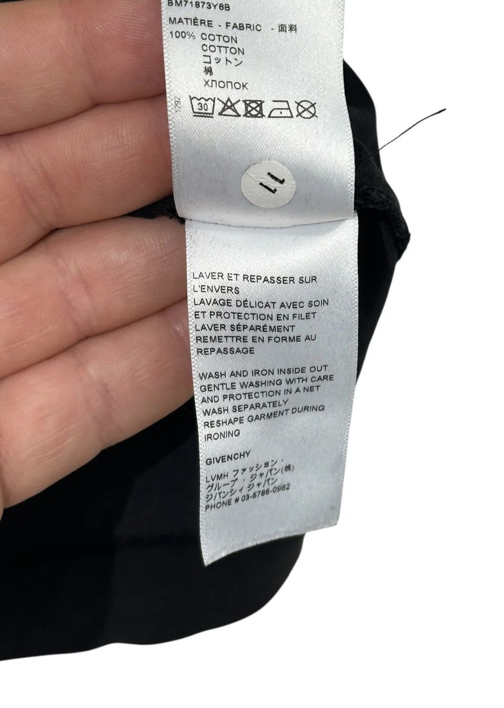 Givenchy Givenchy Chito T-Shirt Size M Size US M / EU 48-50 / 2 - 6 Thumbnail