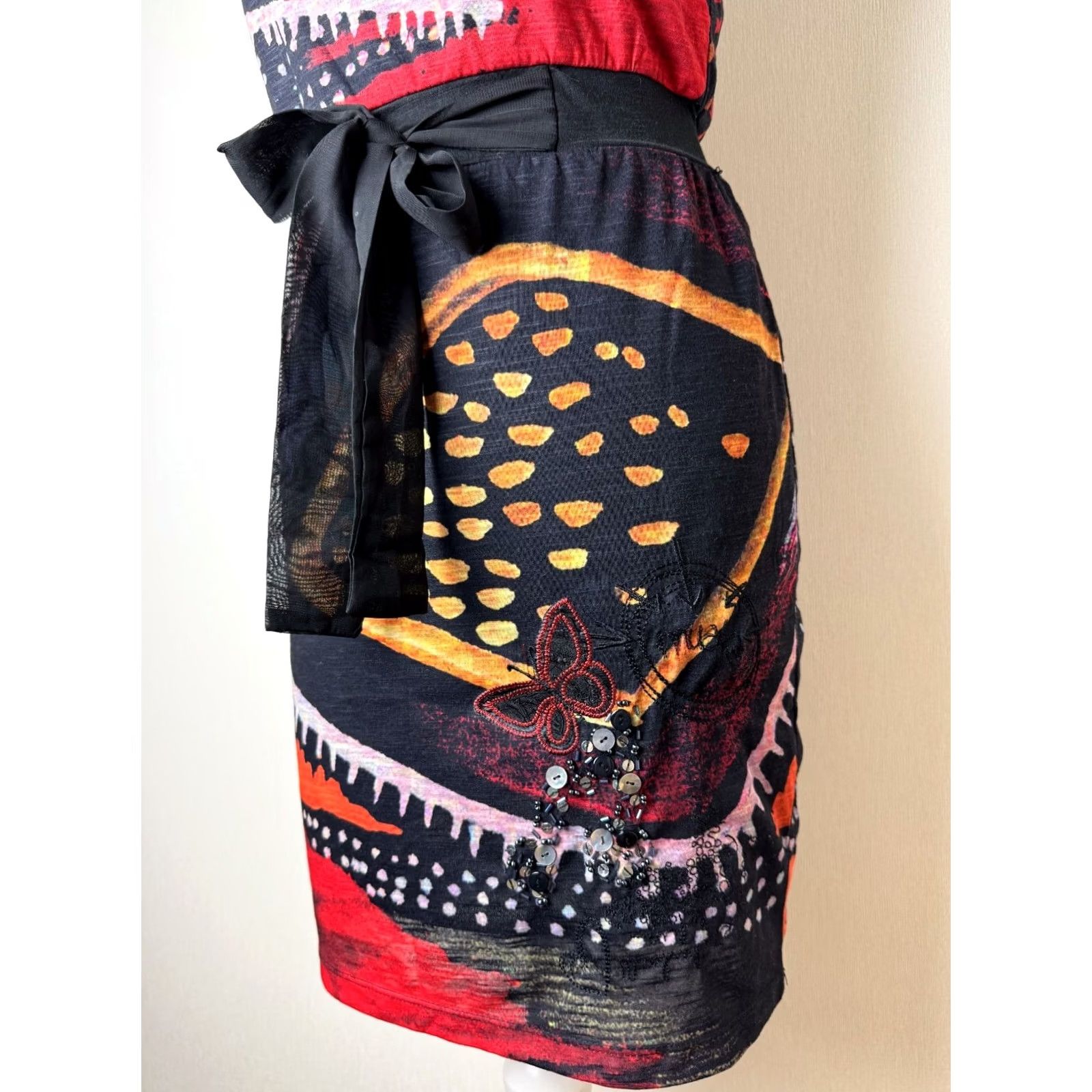 Desigual Desigual womens dress Size XS Black Size XS / US 0-2 / IT 36-38 - 3 Thumbnail