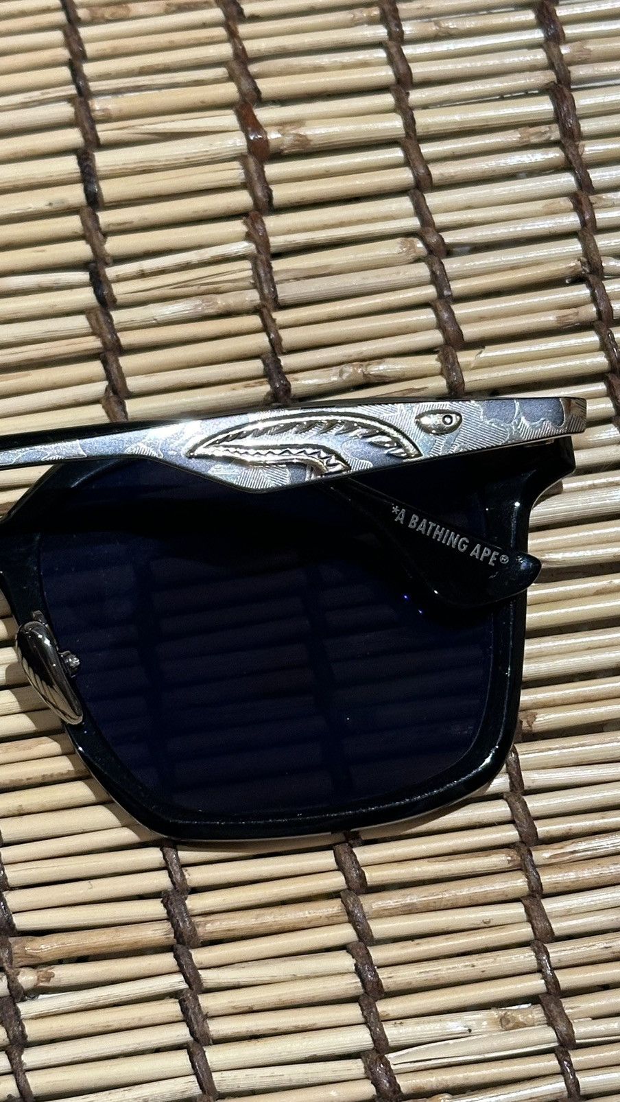 Bape SHARK SUBGLASSES BK Size ONE SIZE - 4 Thumbnail