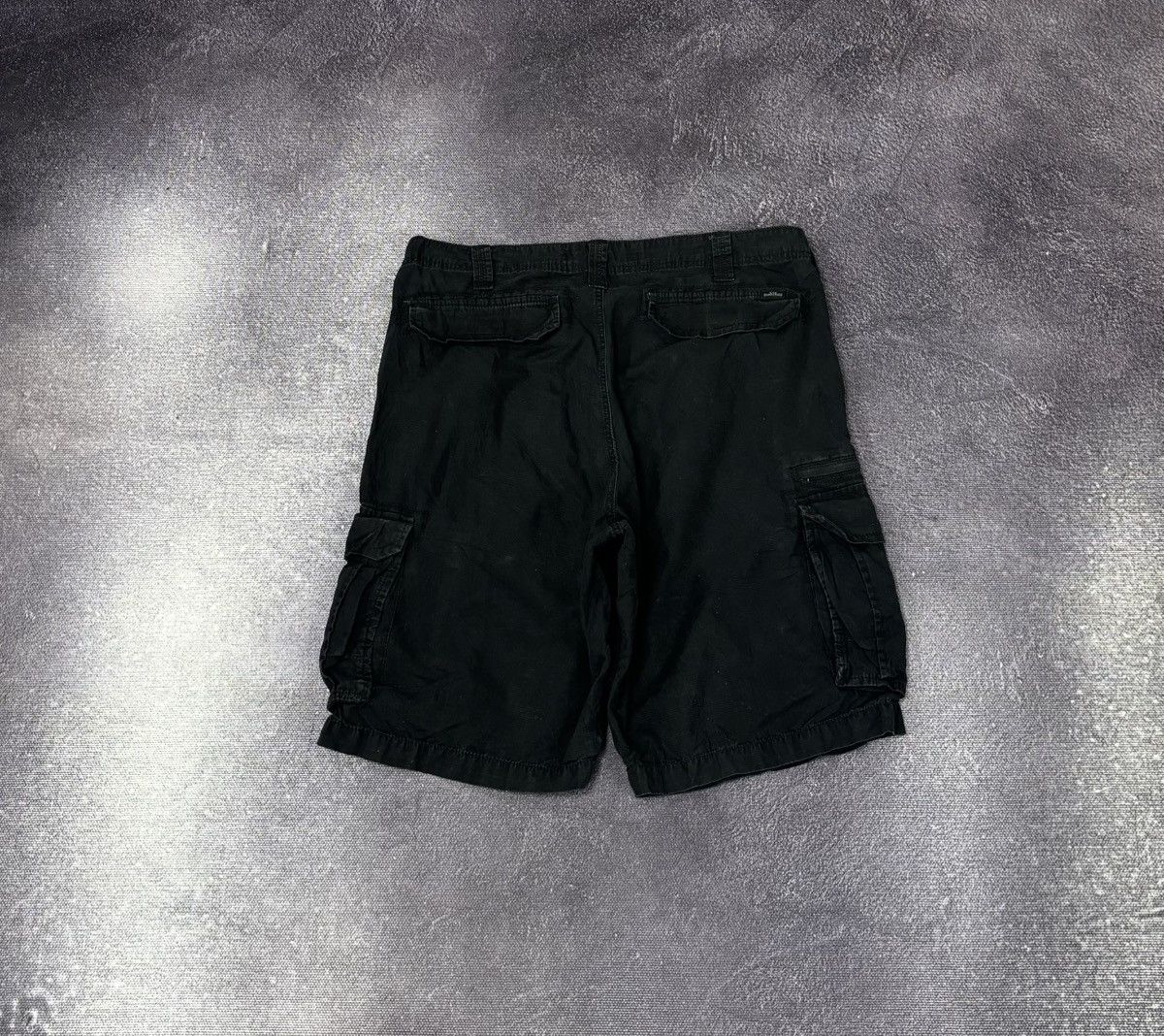 Lee Vintage Lee Dungarees Y2K Military Hype Black Cargo Shorts Size US 34 / EU 50 - 2 Thumbnail