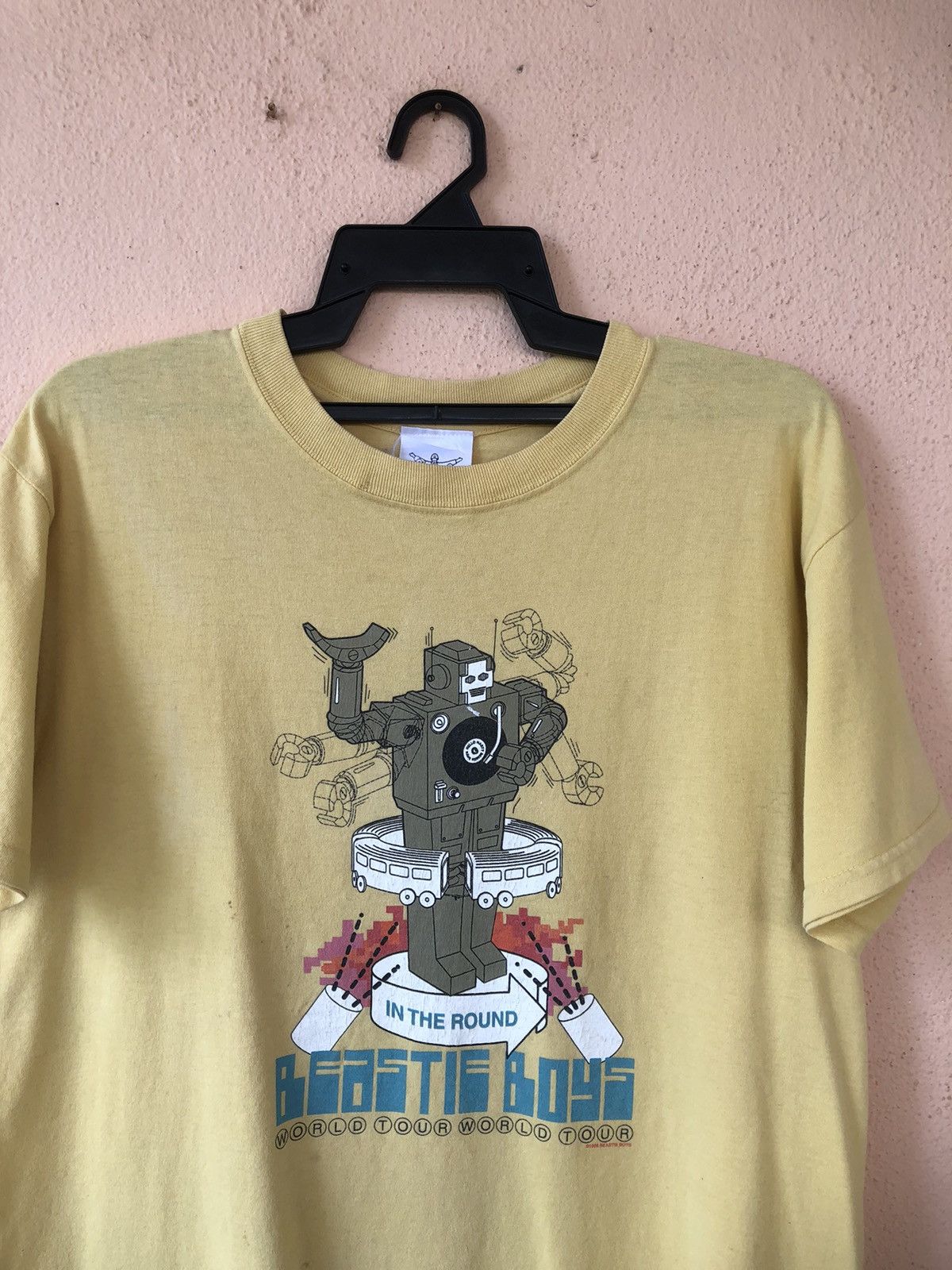 Band Tees × Rap Tees × Vintage Vintage 90s BEASTIE BOYS World Tour Hip Hop Size US L / EU 52-54 / 3 - 3 Thumbnail