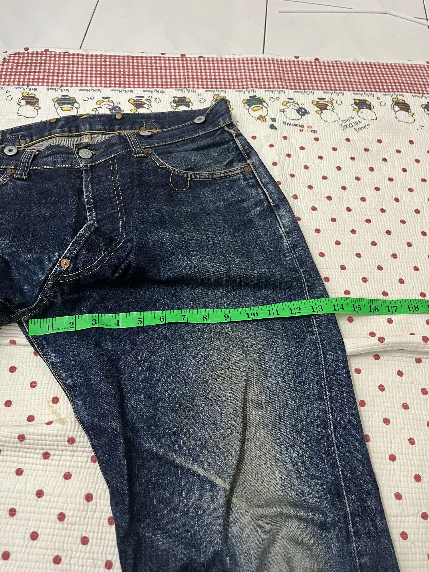 Evisu Evisu Dowluck Wide Leg Denim Size US 34 / EU 50 - 20 Thumbnail