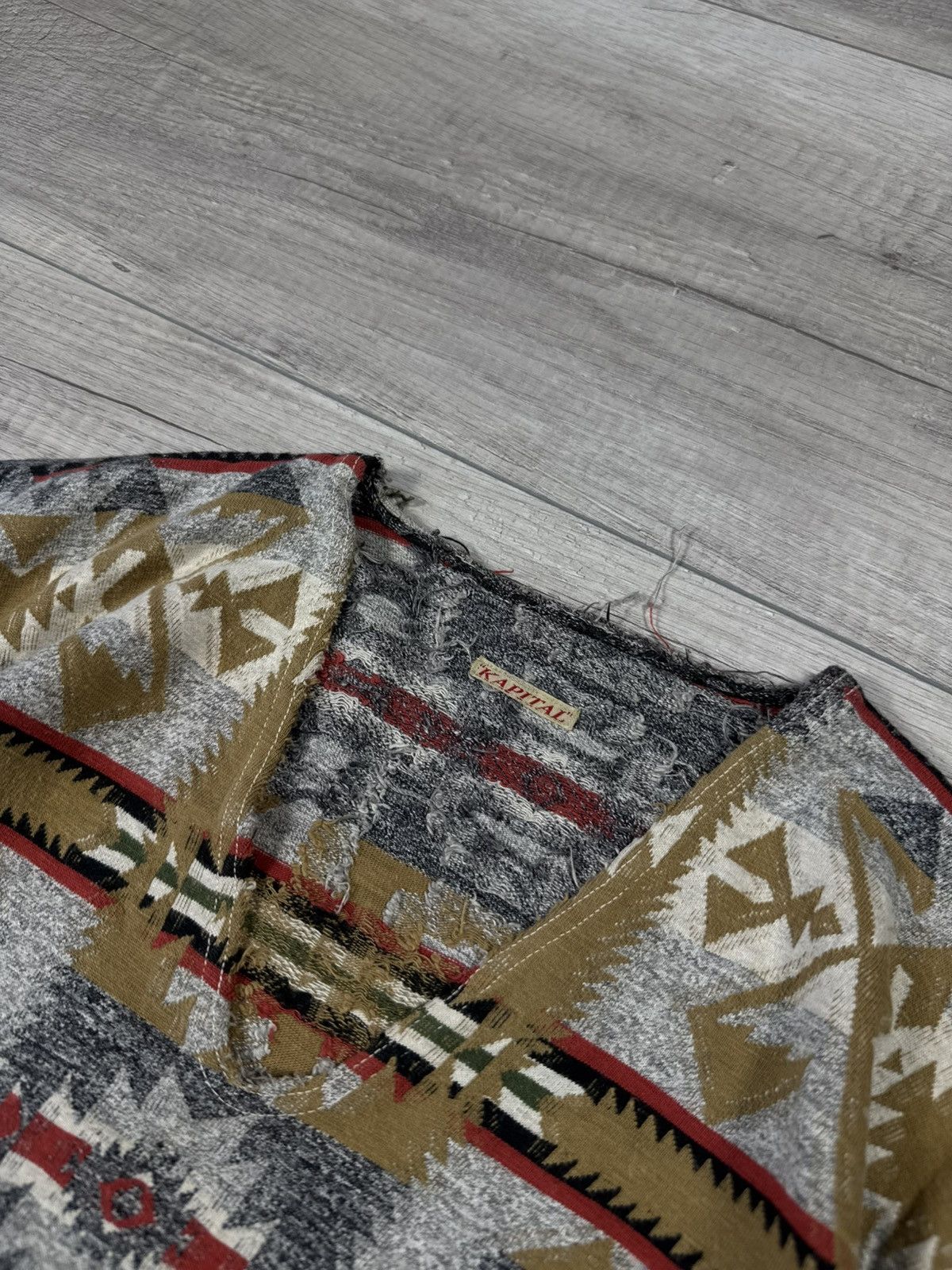 Kapital Kapital Japan T Shirt Cotton Aztec Ornament Size S 1 Size US S / EU 44-46 / 1 - 5 Thumbnail