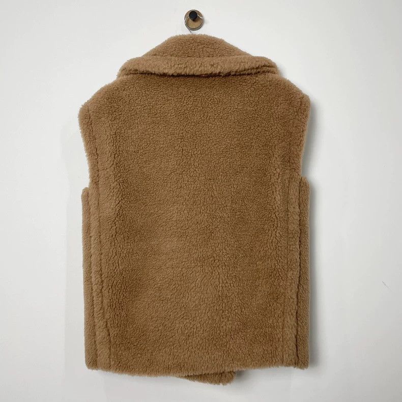 Max Mara Max Mara Teano Collection Solid Lapel Double Breasted Tedd Size XS / US 0-2 / IT 36-38 - 2 Thumbnail