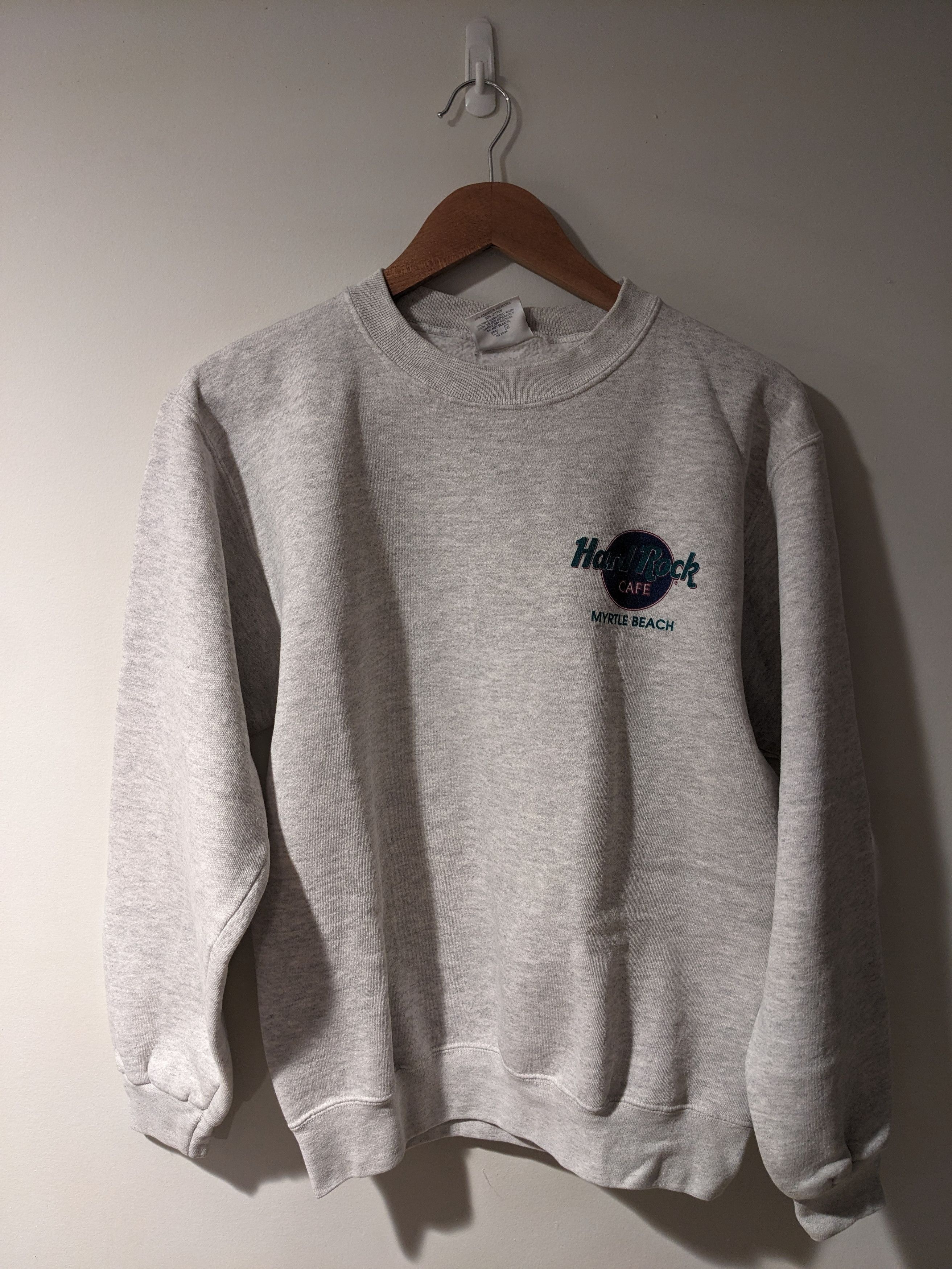 Hard Rock Cafe × Vintage Vintage 90s Hard Rock Cafe Myrtle Beach Rock Roll Sweatshirt Size US S / EU 44-46 / 1 - 5 Thumbnail
