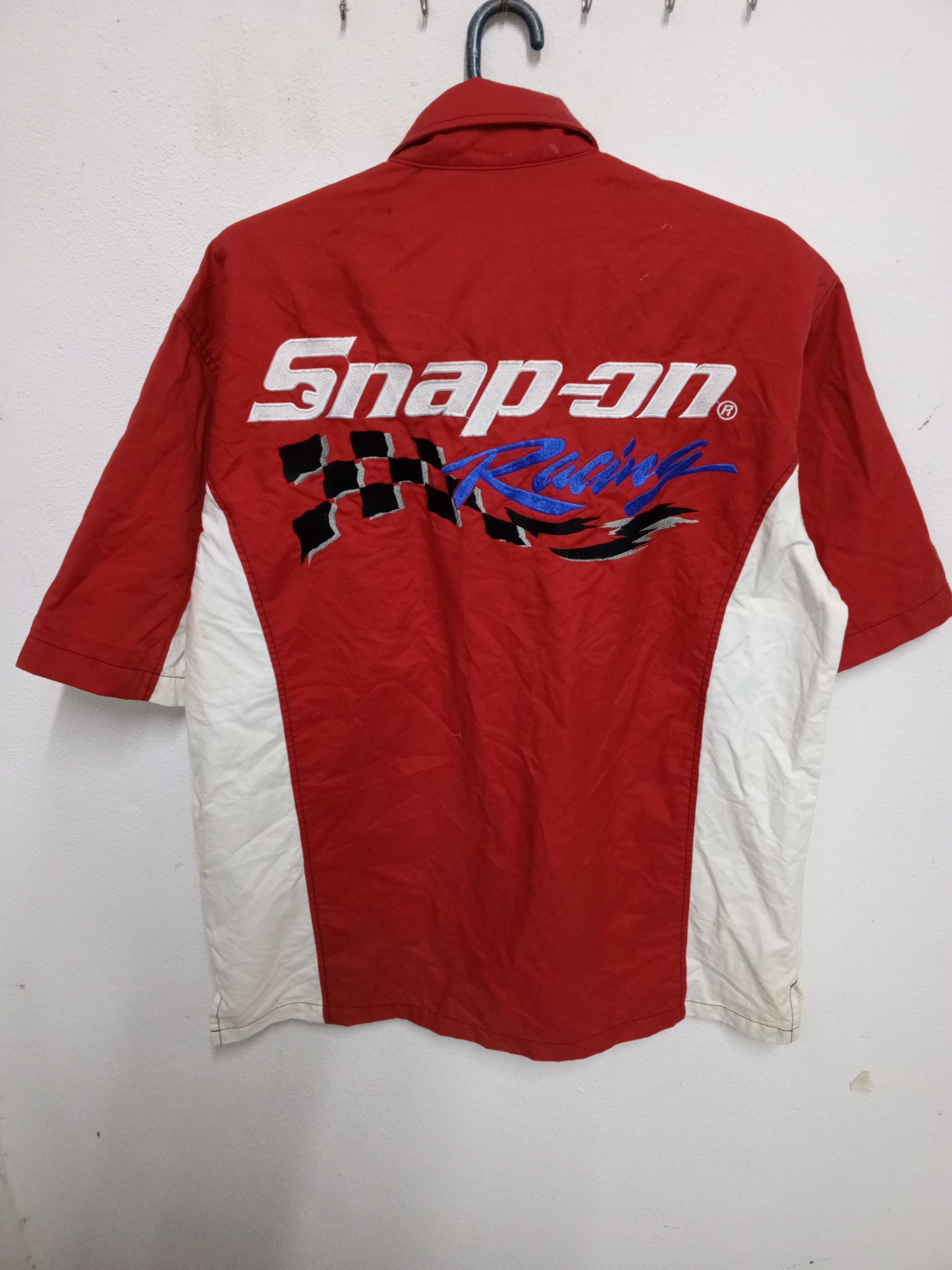 Japanese Brand × NASCAR SNAP ON RACING UNIFORM Size US XL / EU 56 / 4 - 6 Thumbnail