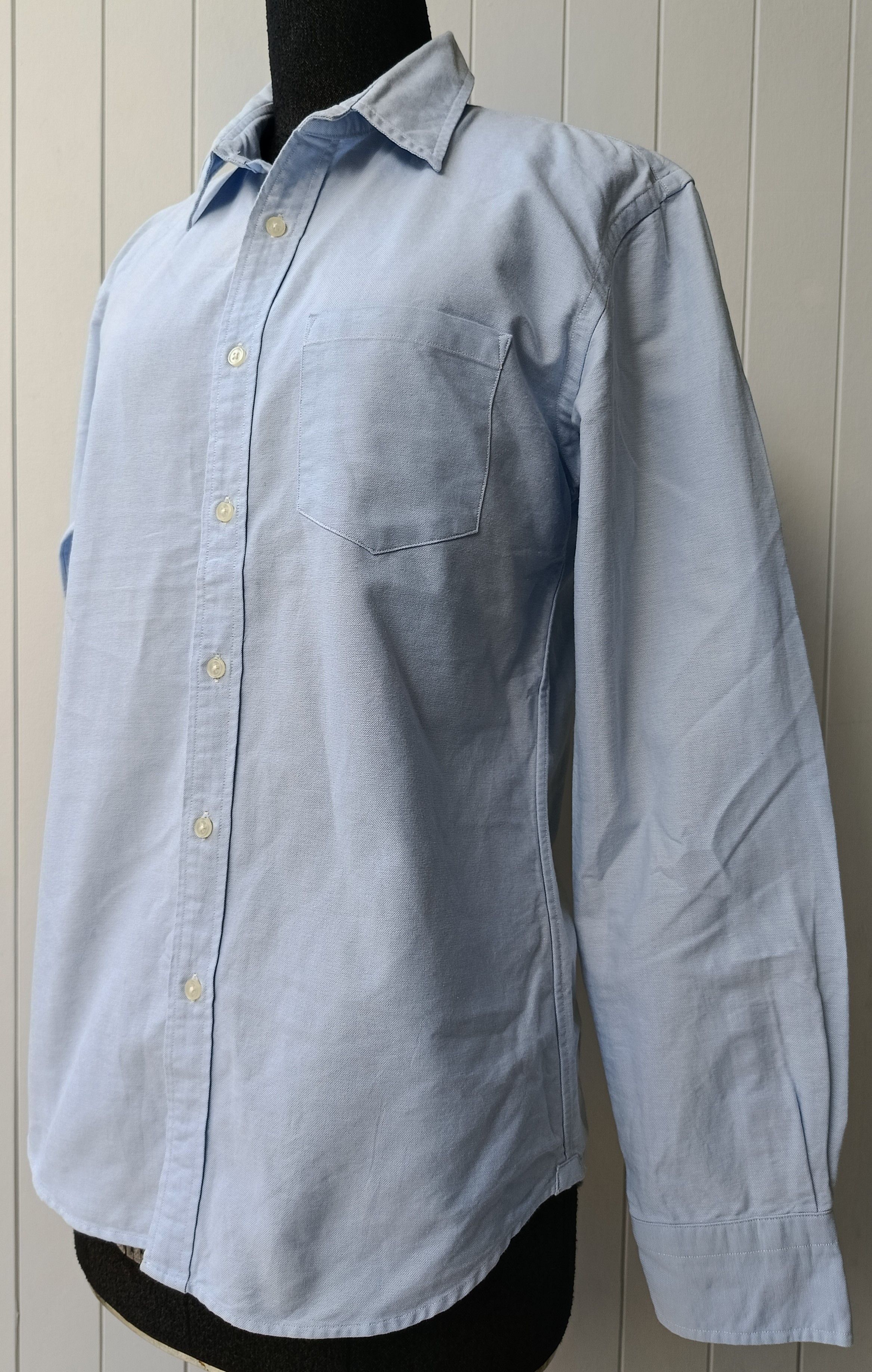 Japanese Brand Niko and ... 3 TMG blue solid shirt M Size US M / EU 48-50 / 2 - 1 Thumbnail